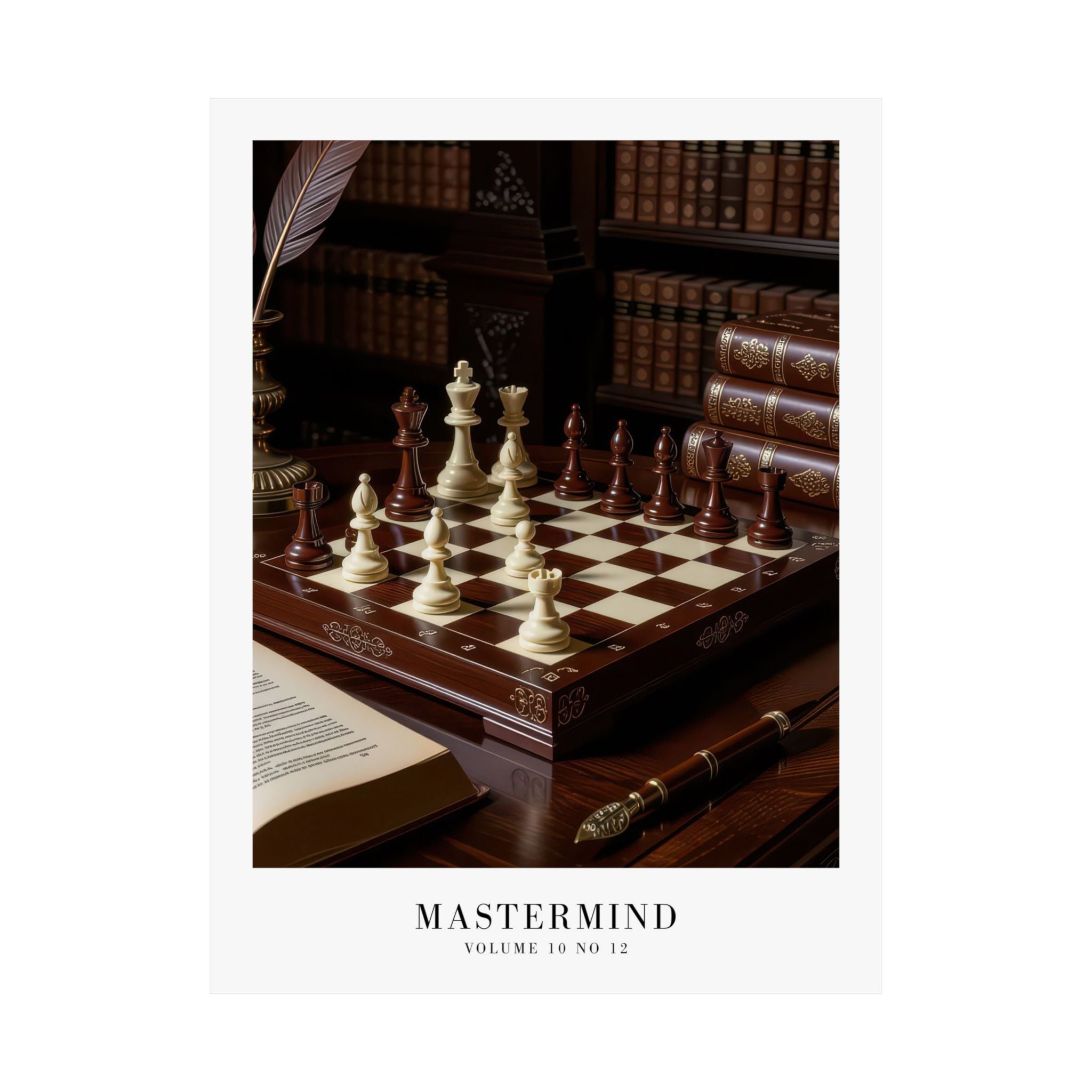 Taylor Swift Mastermind chess print as luxury Swiftie bedroom decor