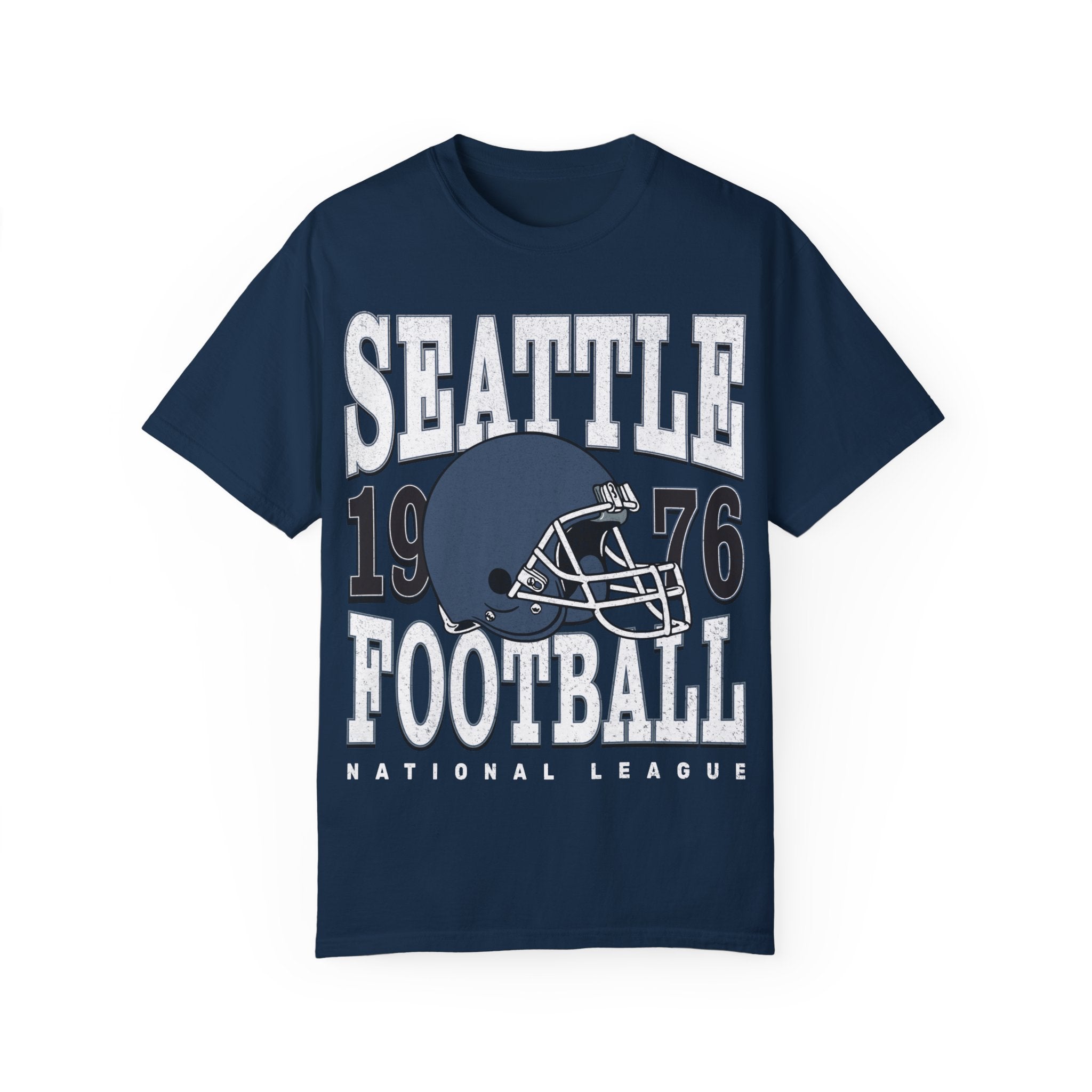 Seattle Football Vintage Style Comfort Colors Shirt | Seattle Football TShirt | Seattle Football Gift - Haus Of Moods