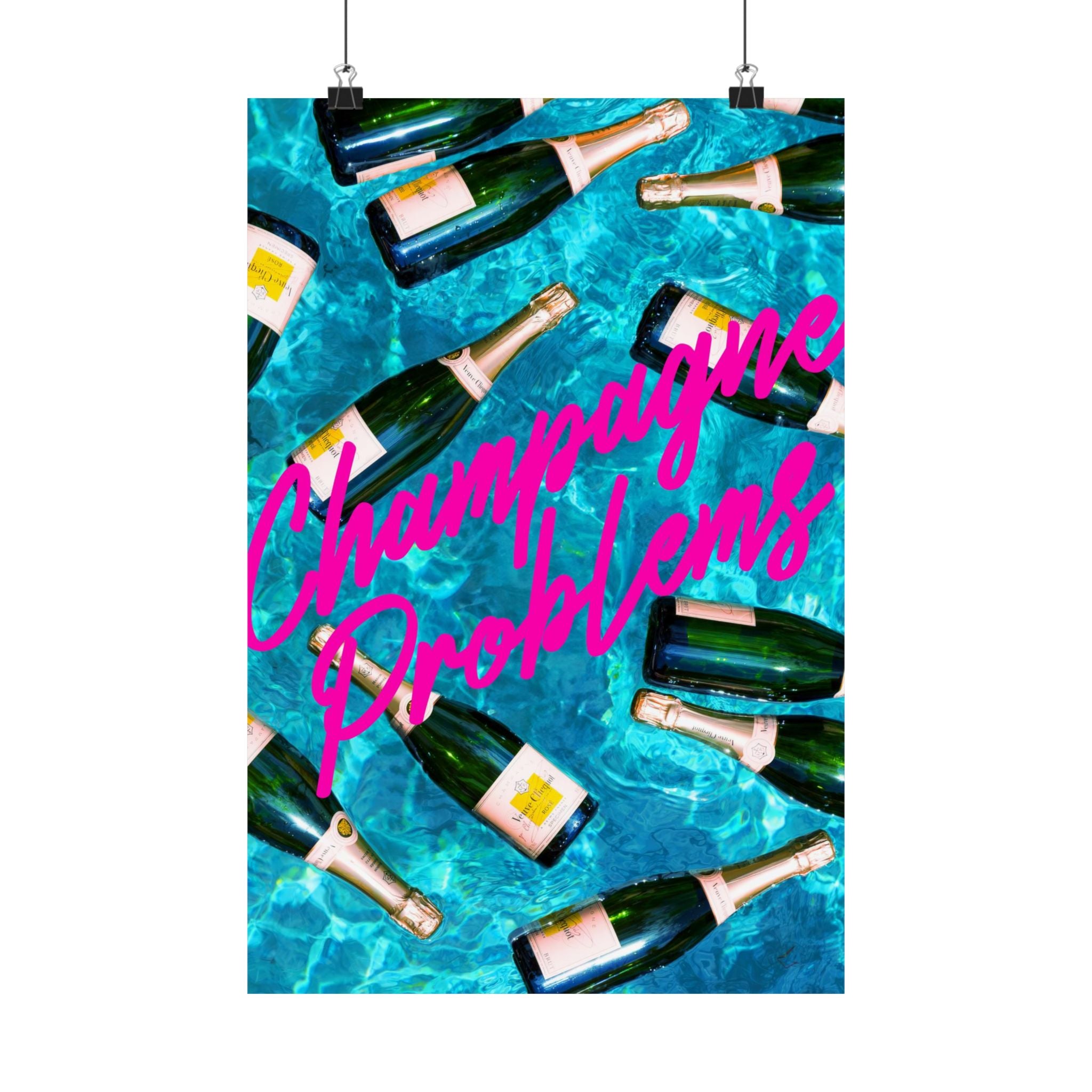 Champagne Problems In the Pool