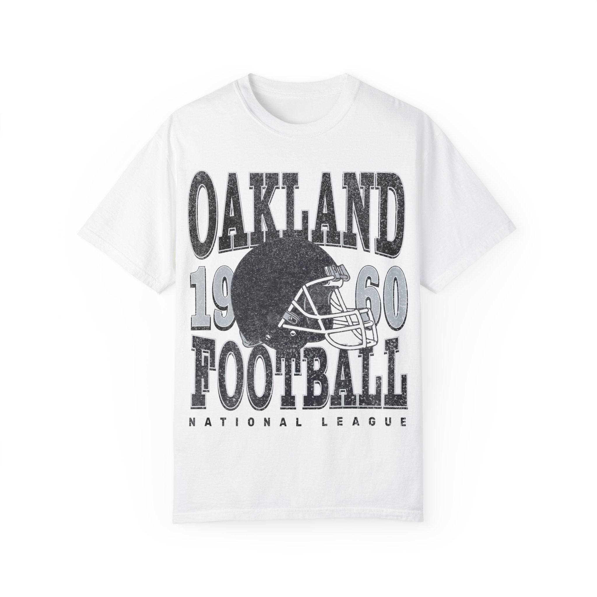 Oakland Football Vintage Style Comfort Colors Shirt | Oakland Football TShirt | Oakland Football Gift - Haus Of Moods