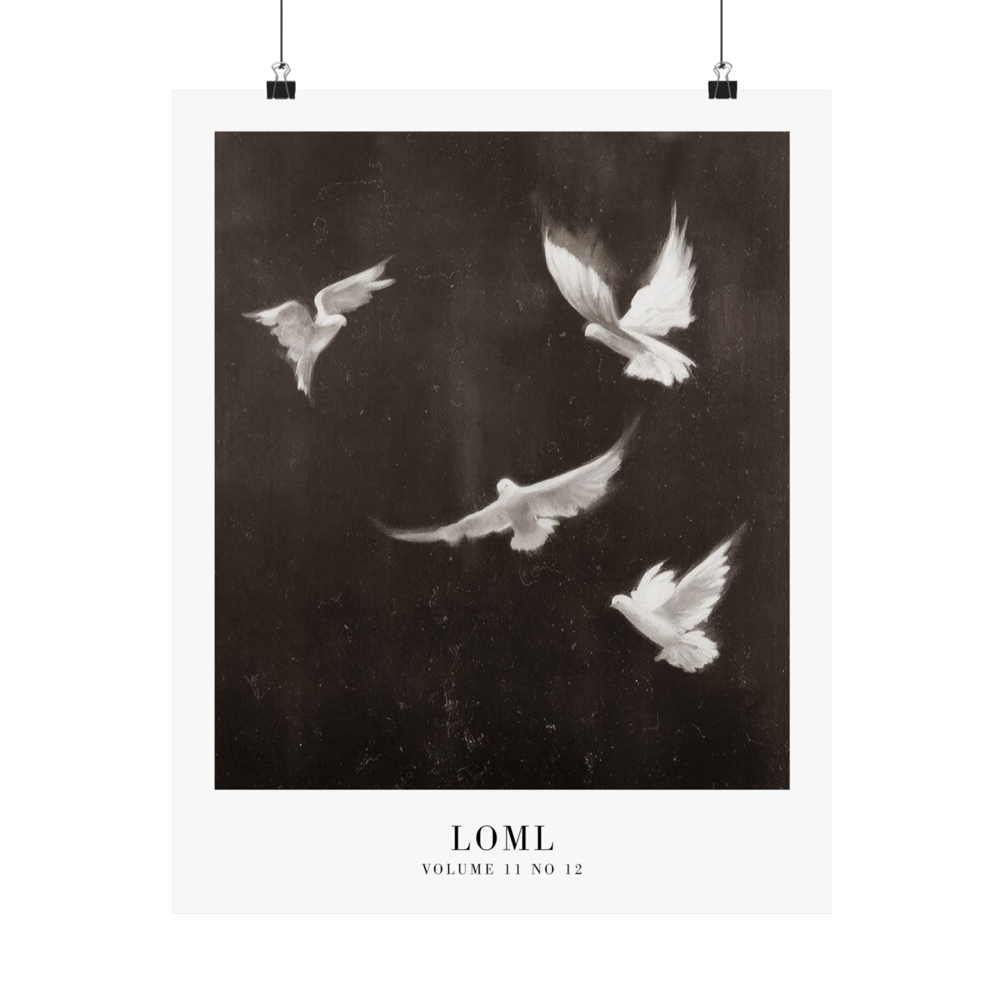 loml Tortured Poets Department Taylor Swift–inspired poster — detail view 4