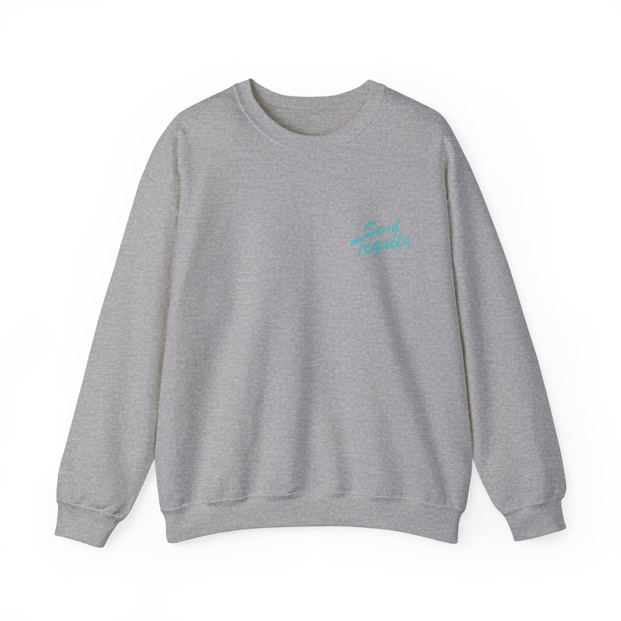 Send Tequila Crewneck - Classic Blue - Haus Of Moods