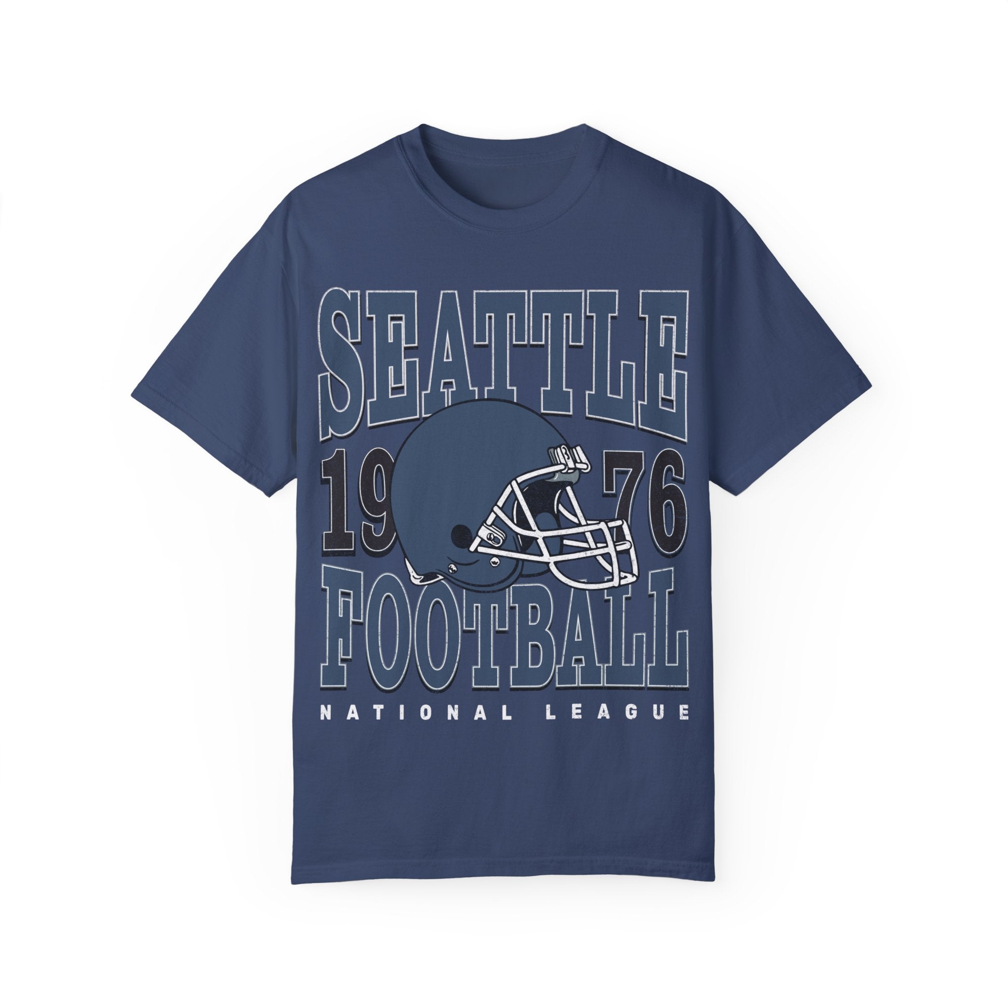 Seattle Football Vintage Style Comfort Colors Shirt | Seattle Football TShirt | Seattle Football Gift - Haus Of Moods