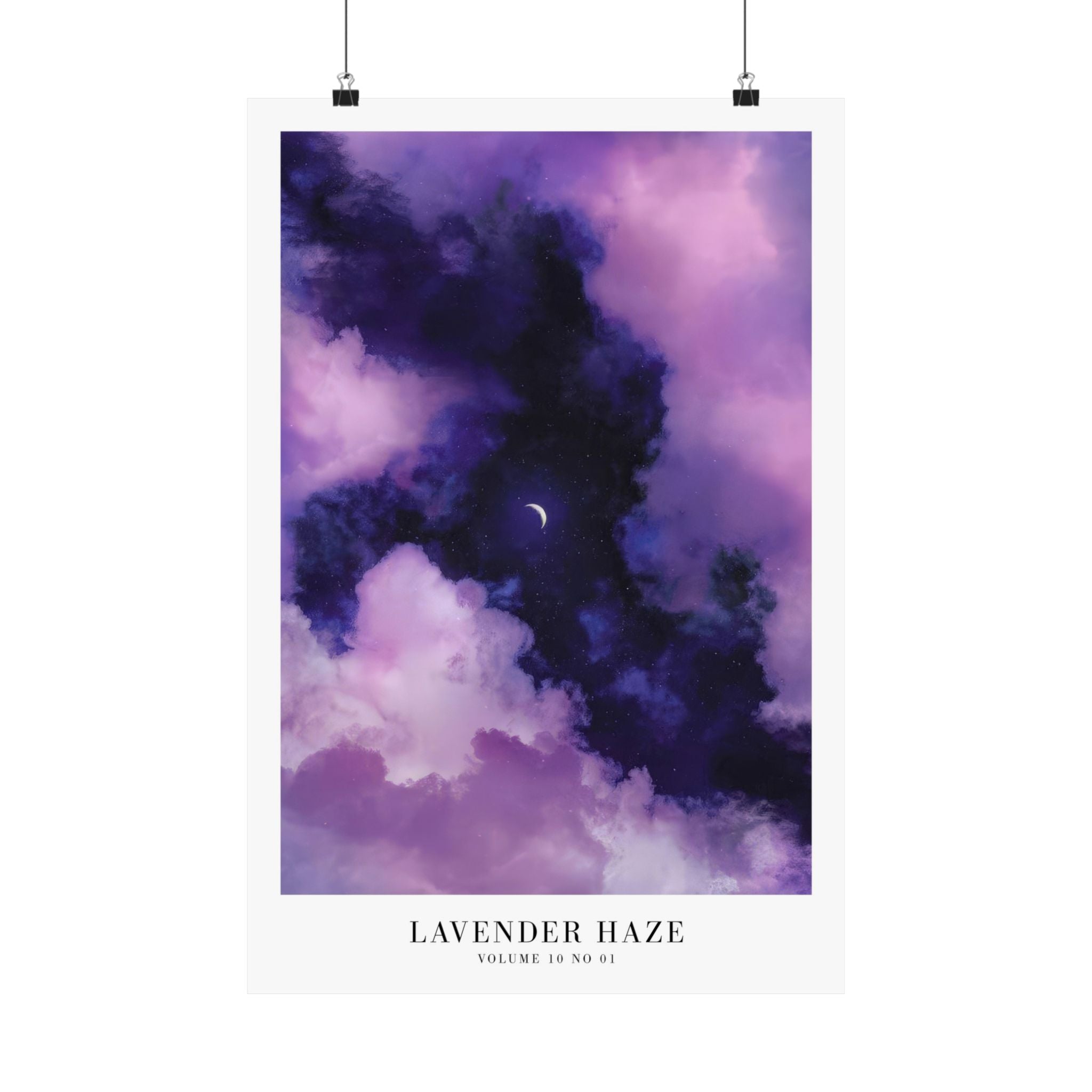 Lavender Haze Midnights Taylor Swift–inspired poster — detail view 5
