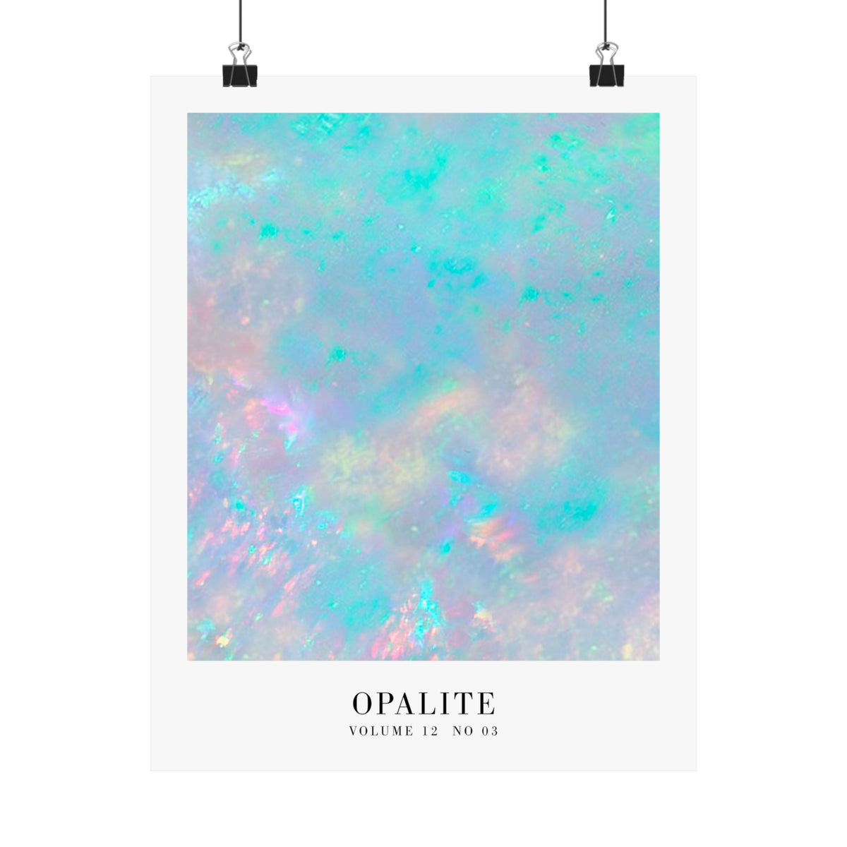 But now the sky is Opalite