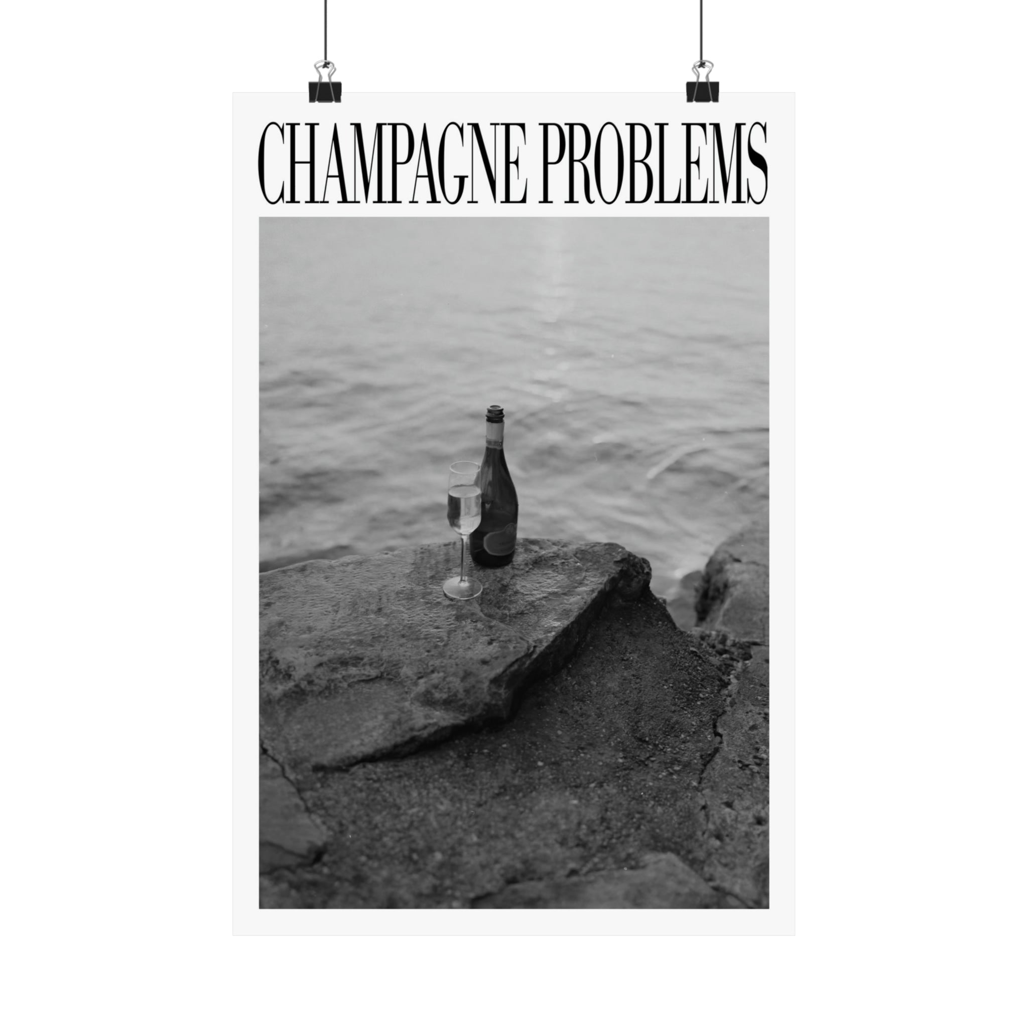 Champagne Problems Print