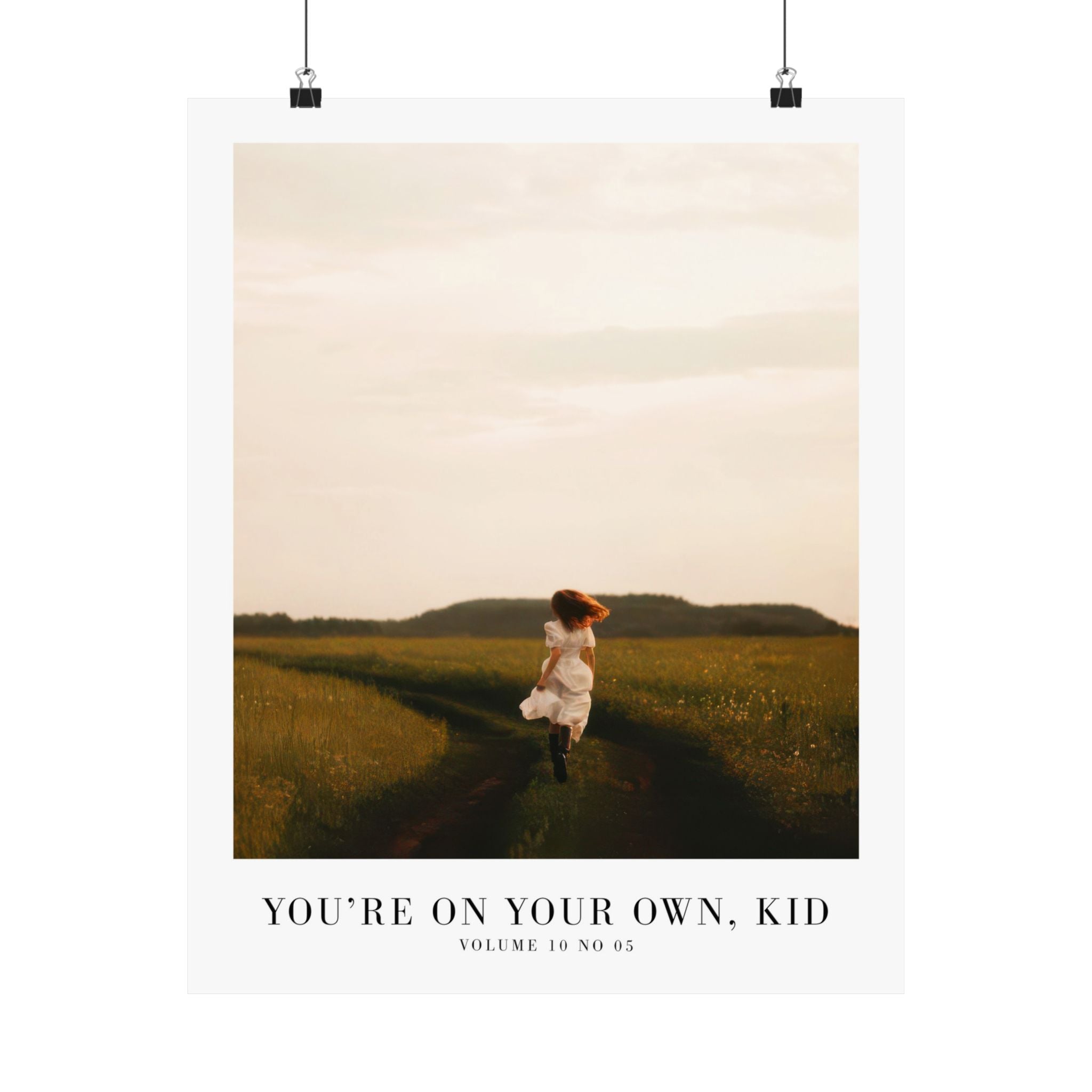 You're On Your Own, Kid Midnights Taylor Swift–inspired poster — detail view 4