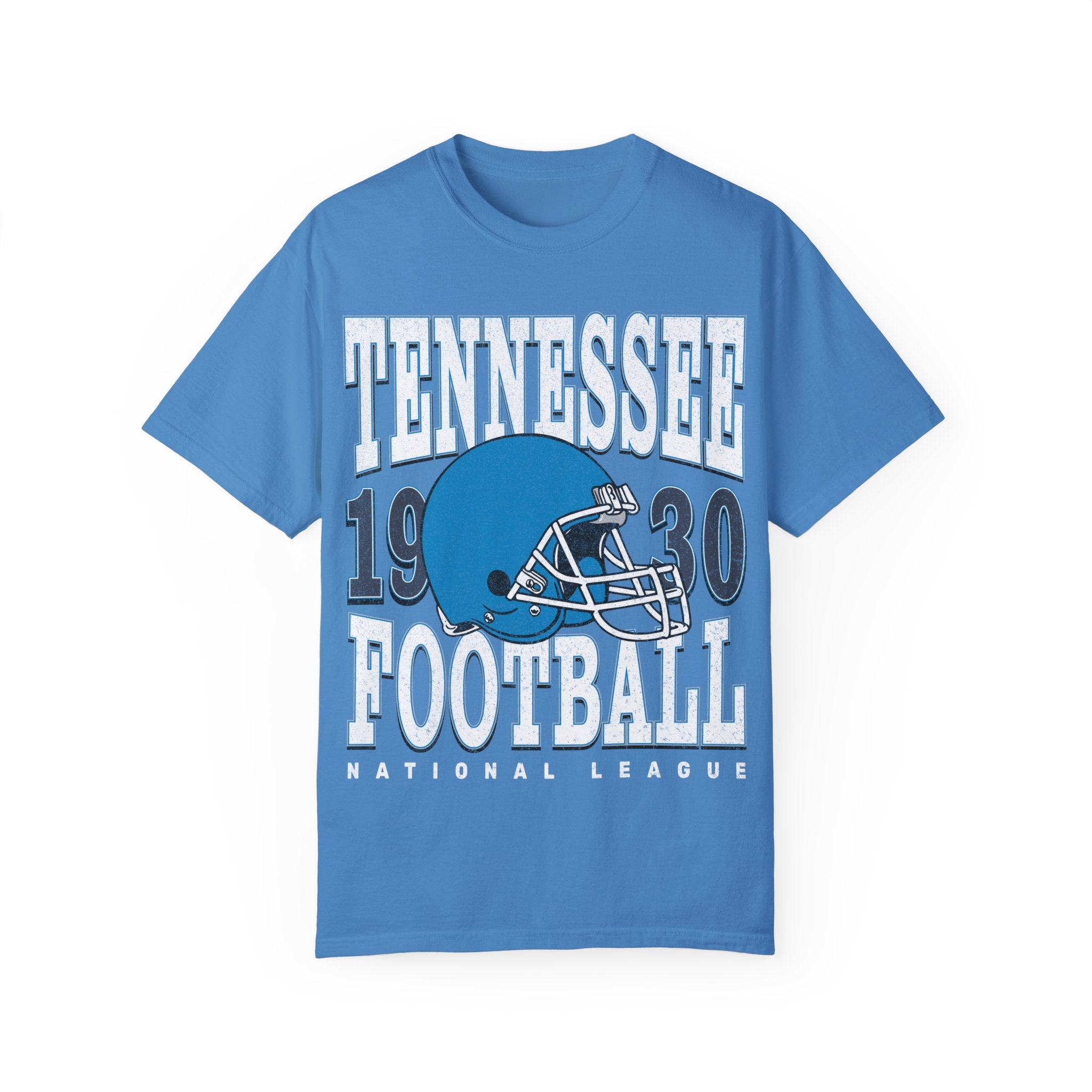 Tennessee Football Vintage Style Comfort Colors Shirt | Tennessee Football TShirt | Tennessee Football Gift - Haus Of Moods