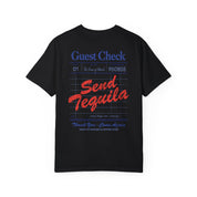 Send Tequila T - Classic Blue & Red [Comfort Colors] - Haus Of Moods