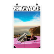 Hot Pink Getaway Car Print