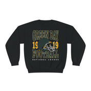 Green Bay Football Sweatshirt | Vintage Style Green Bay Football Crewneck | Football Sweatshirt | Green Bay Sweatshirt - Haus Of Moods