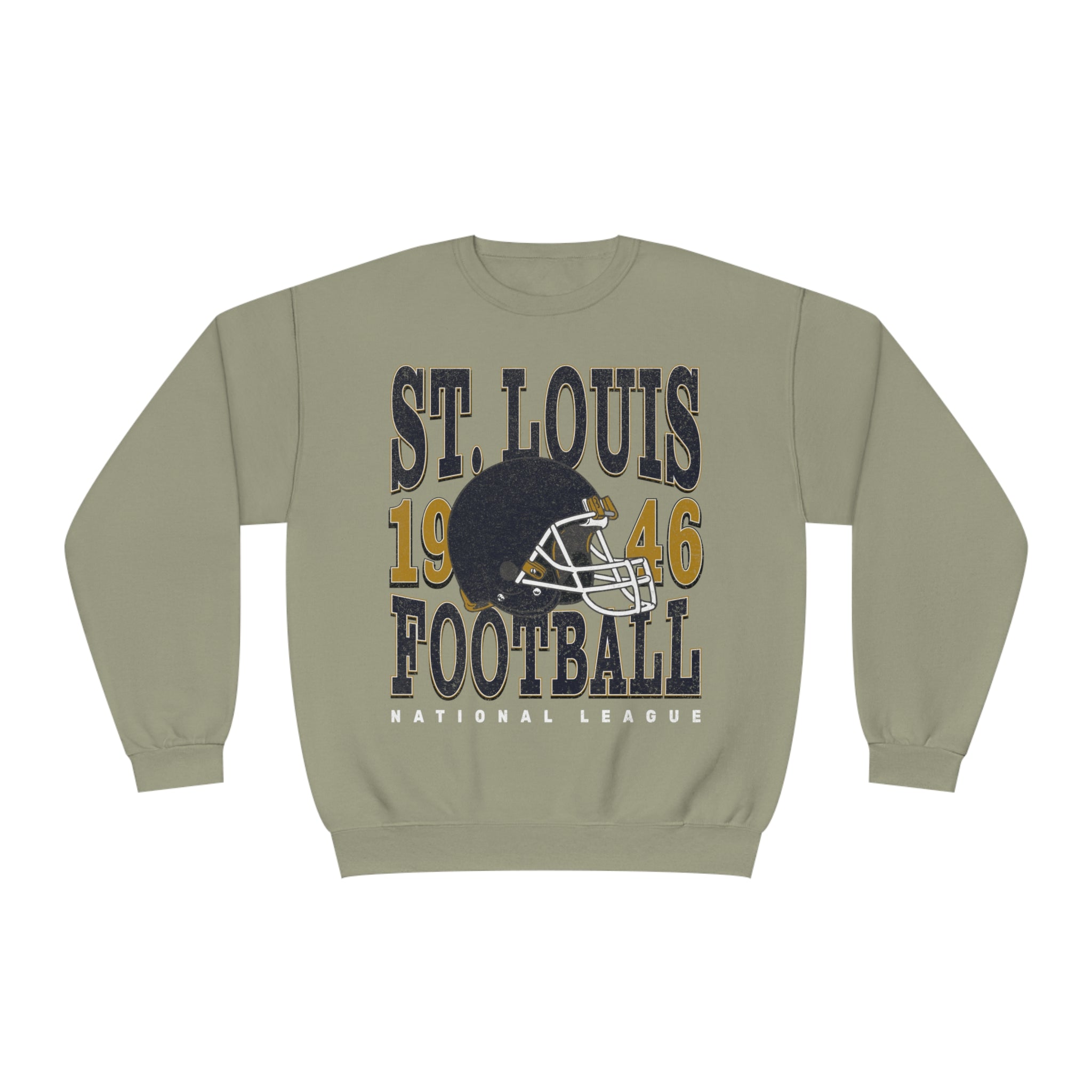 St. Louis Football Sweatshirt | Vintage Style St. Louis Football Crewneck | Football Sweatshirt | St. Louis Sweatshirt - Haus Of Moods