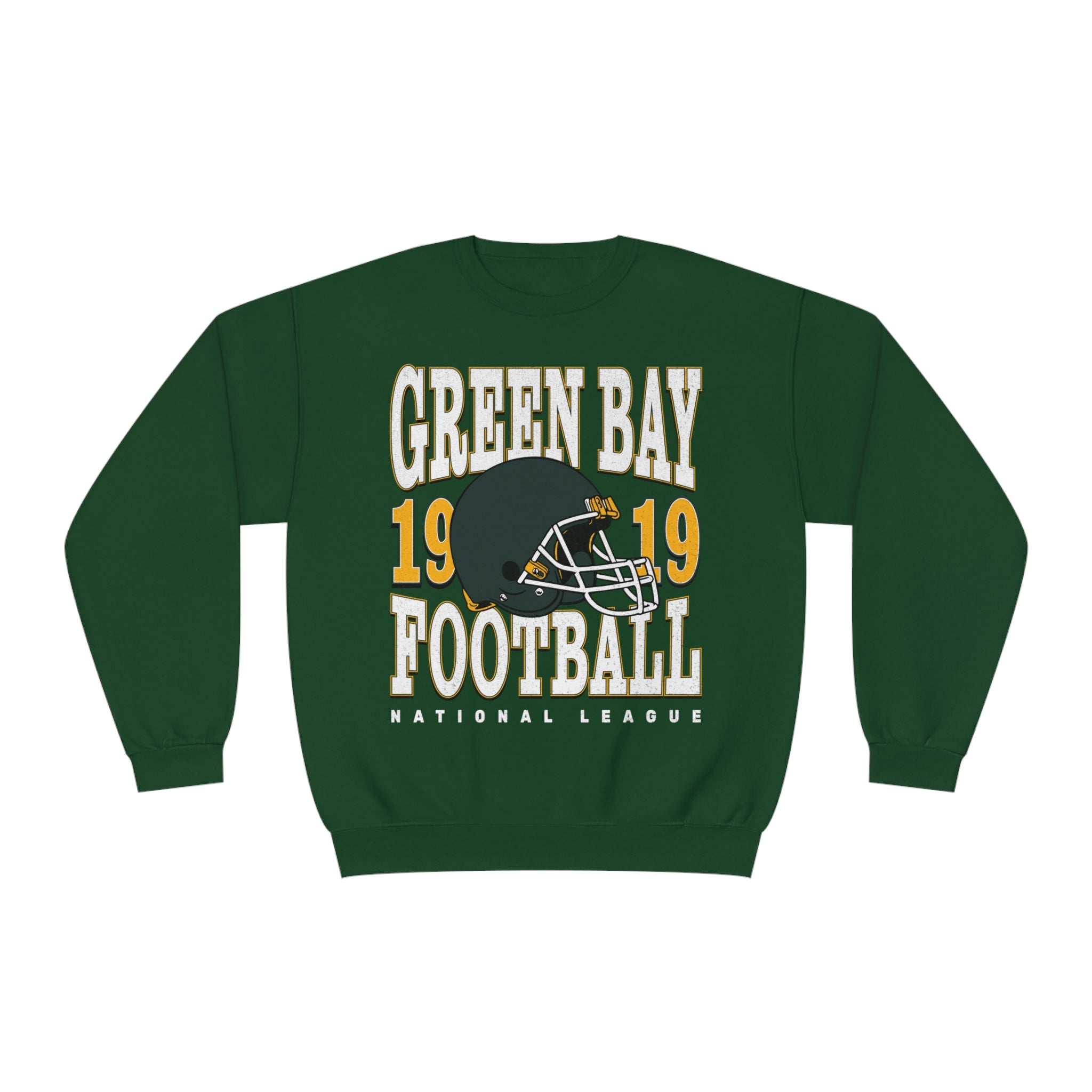 Green Bay Football Sweatshirt | Vintage Style Green Bay Football Crewneck | Football Sweatshirt | Green Bay Sweatshirt - Haus Of Moods