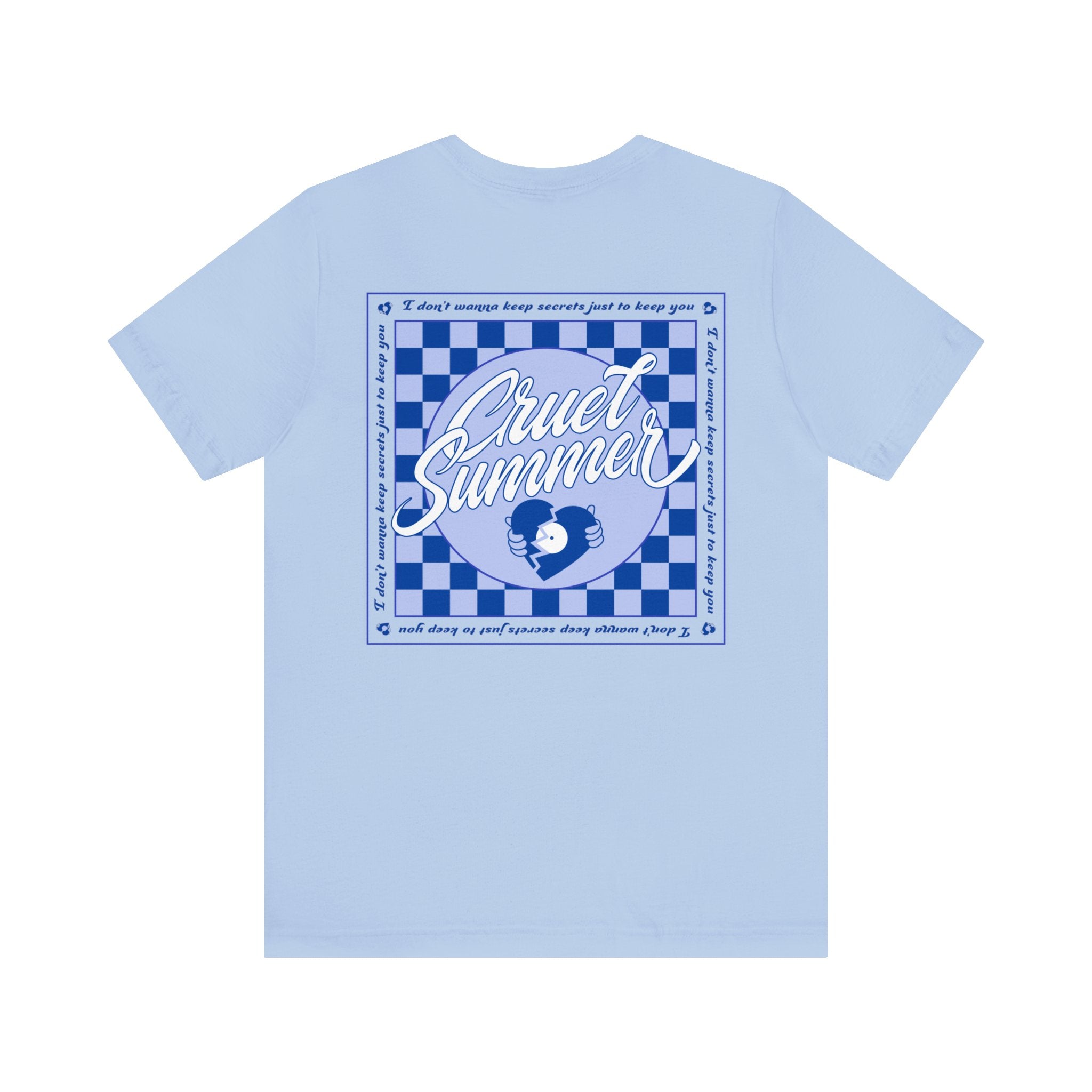 Cruel Summer Blue Retro T