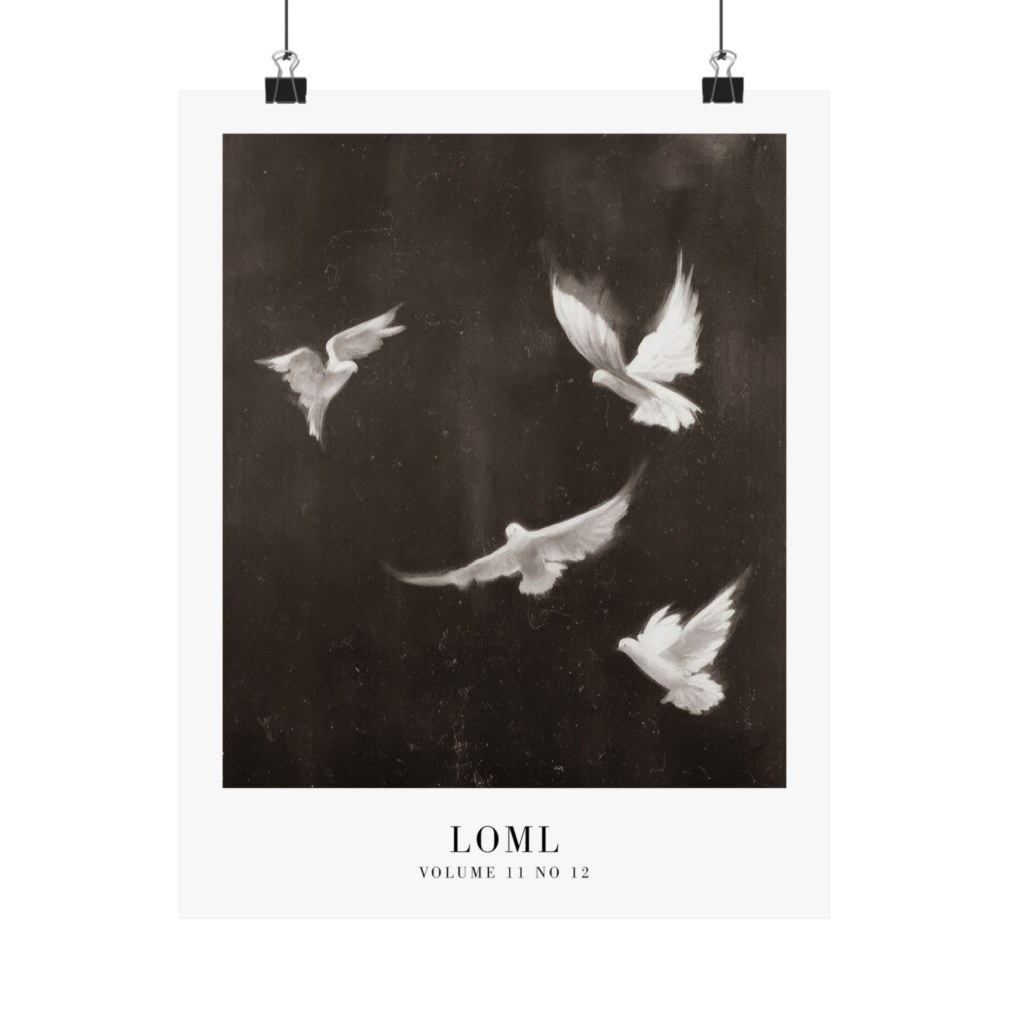 loml Tortured Poets Department Taylor Swift–inspired poster — detail view 2