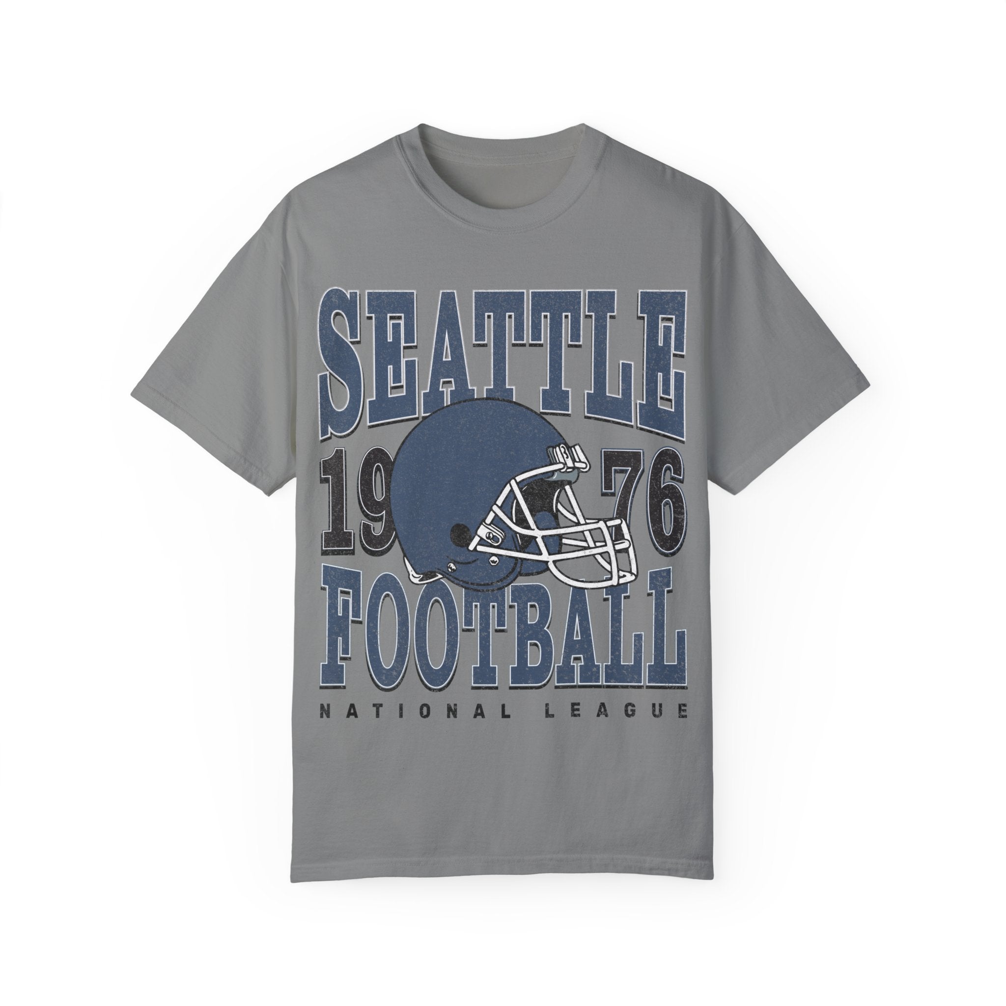 Seattle Football Vintage Style Comfort Colors Shirt | Seattle Football TShirt | Seattle Football Gift - Haus Of Moods