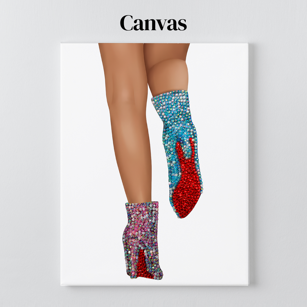 1989 Sparkle Boots DIY Rhinestone Canvas Kit | Taylor Inspired