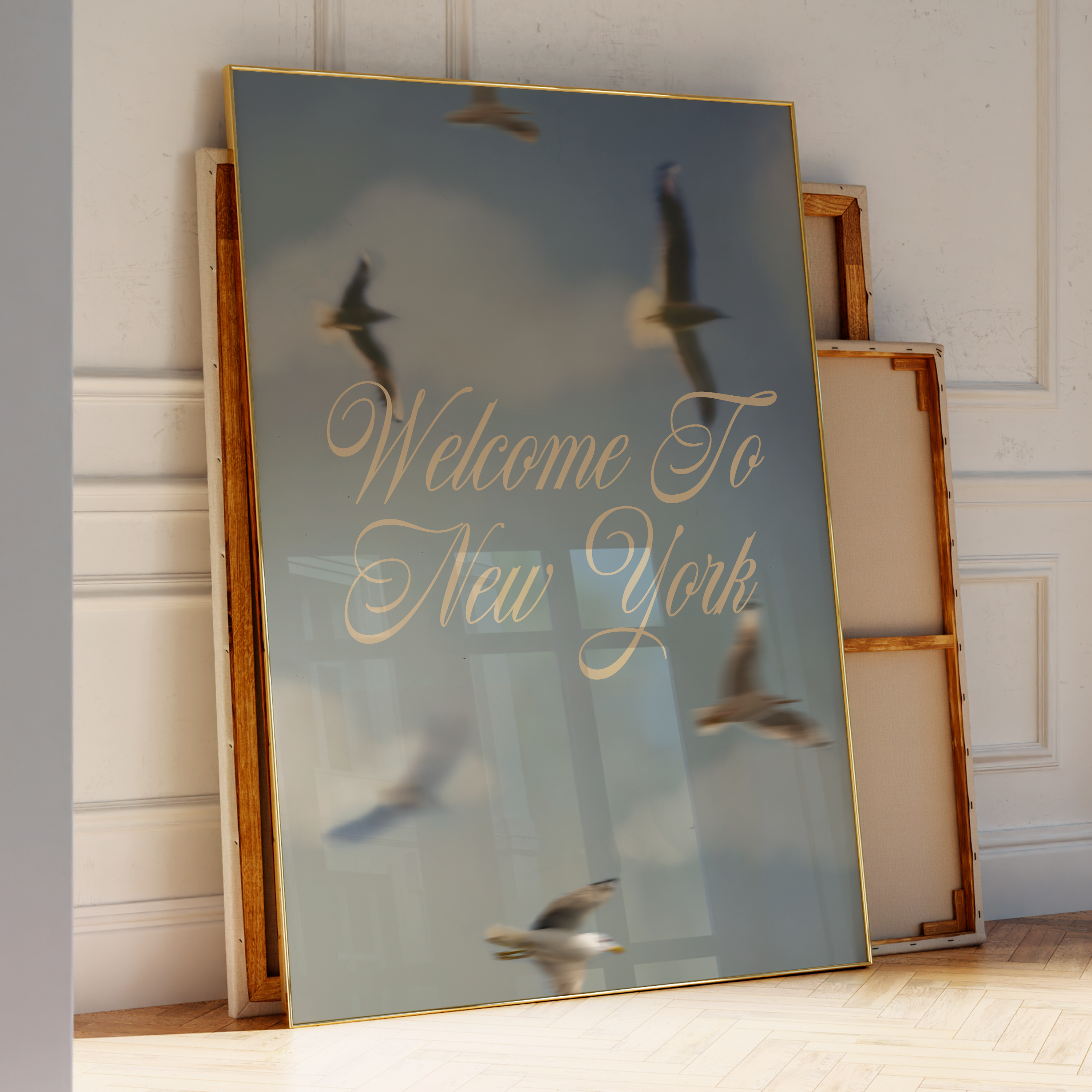 Welcome to New York 1989 Seagull Print - Haus Of Moods