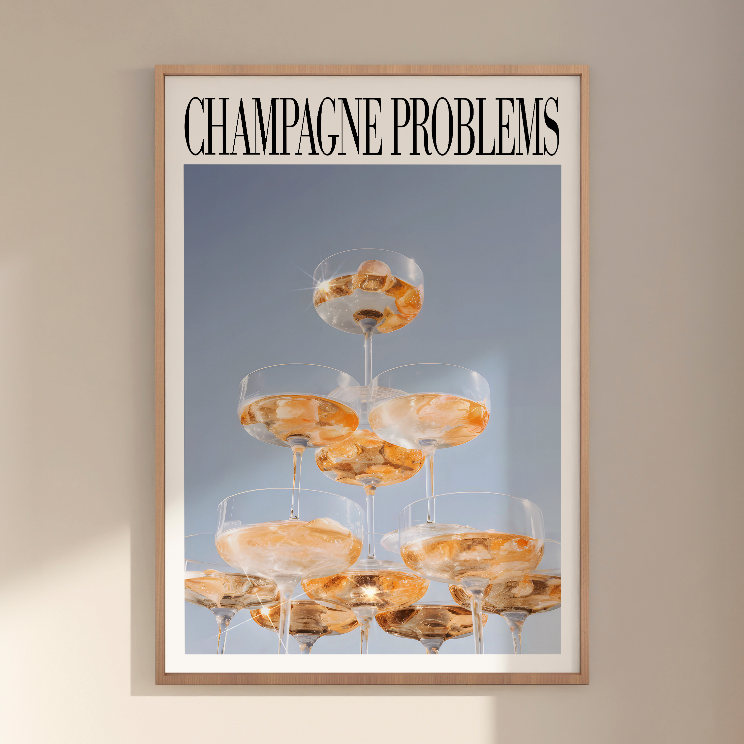 Champagne Problems Tower - Haus Of Moods