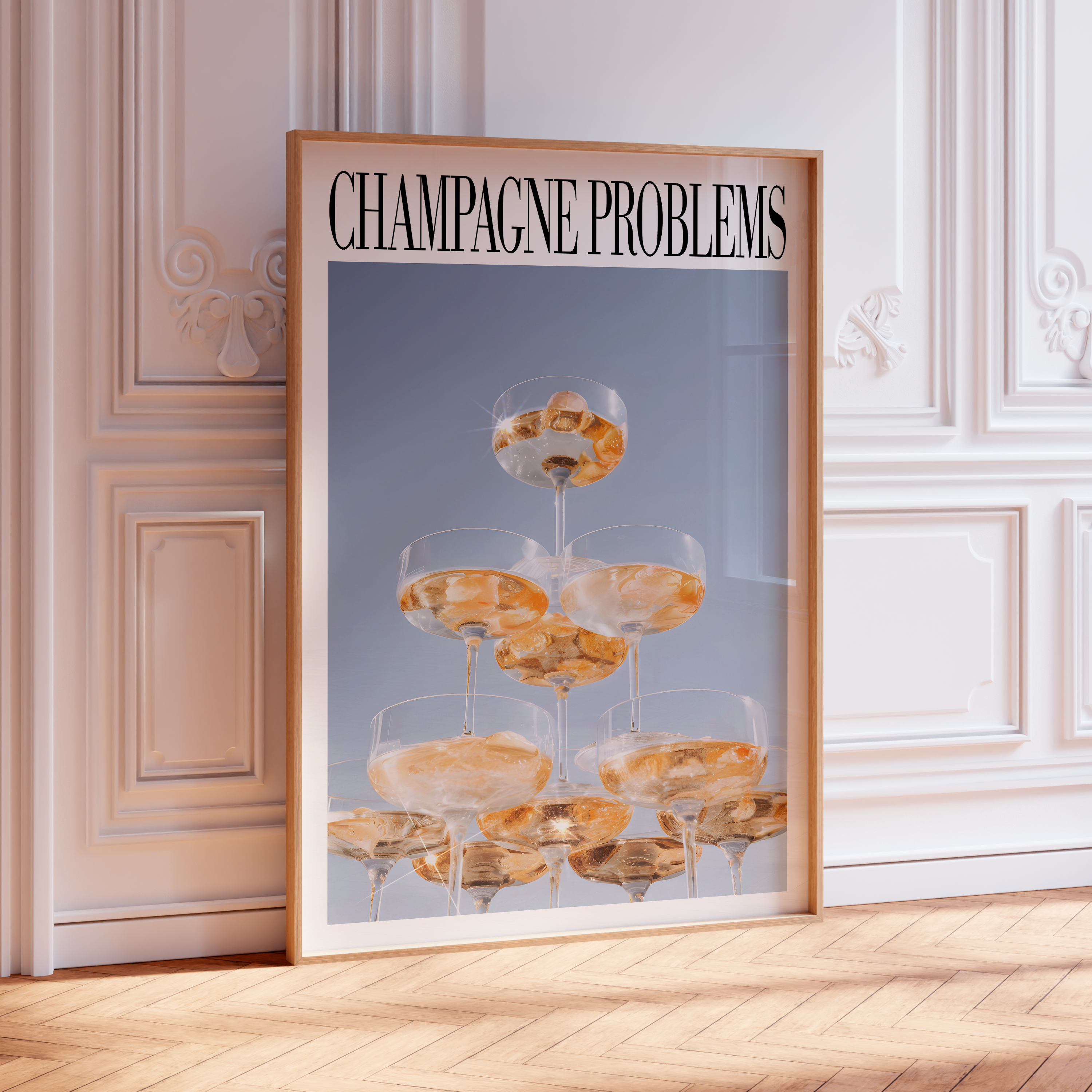 Champagne Problems Tower - Haus Of Moods