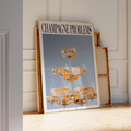 Champagne Problems Tower Stack Poster
