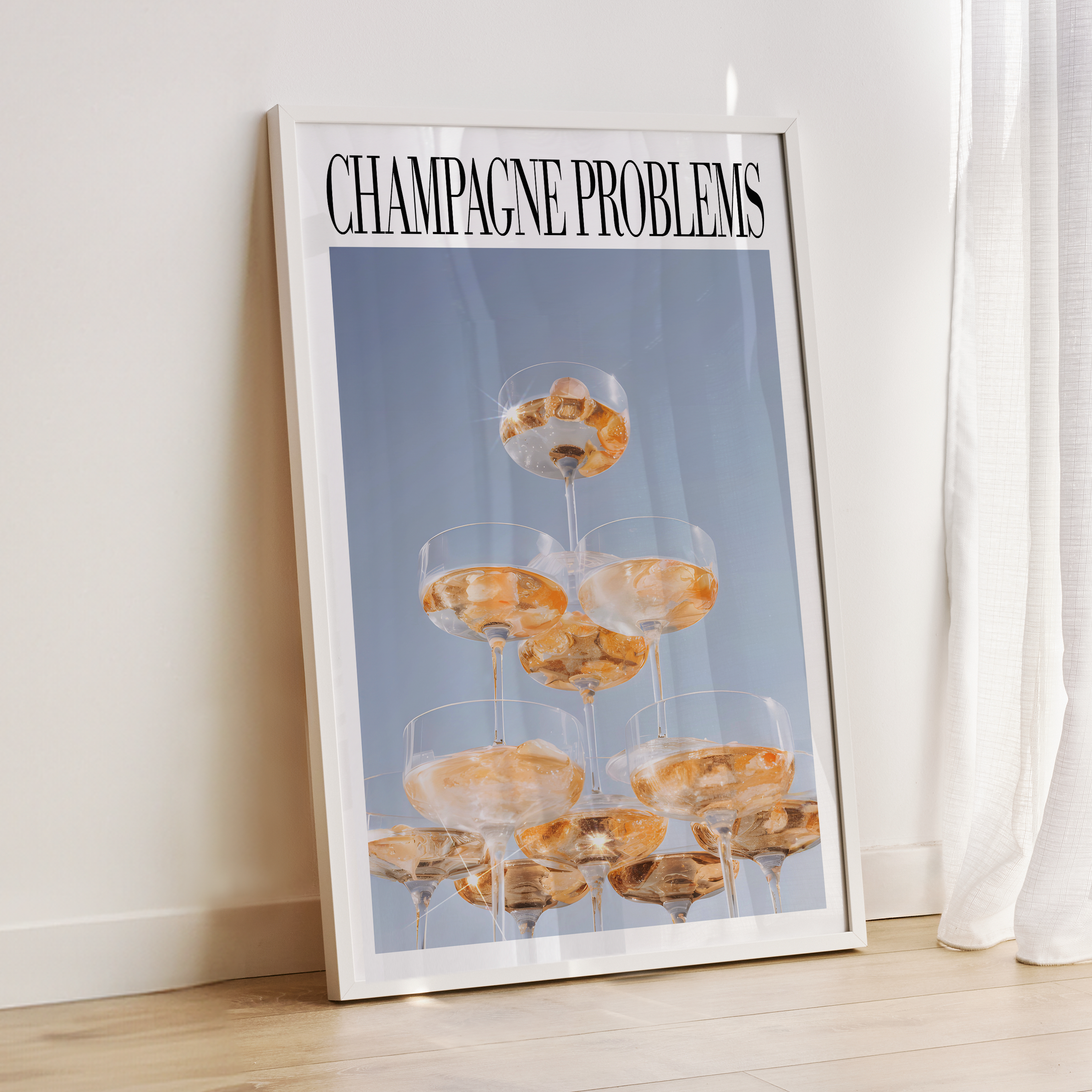 Champagne Problems Tower - Haus Of Moods