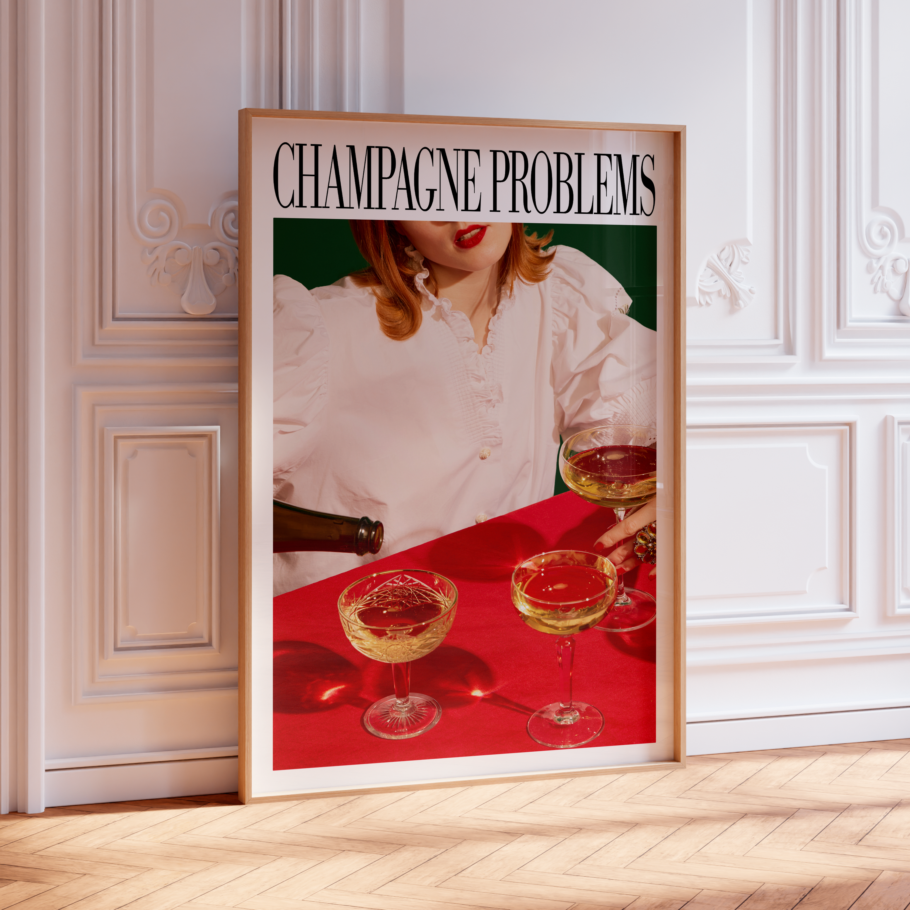 Champagne Problems Pouring - Haus Of Moods