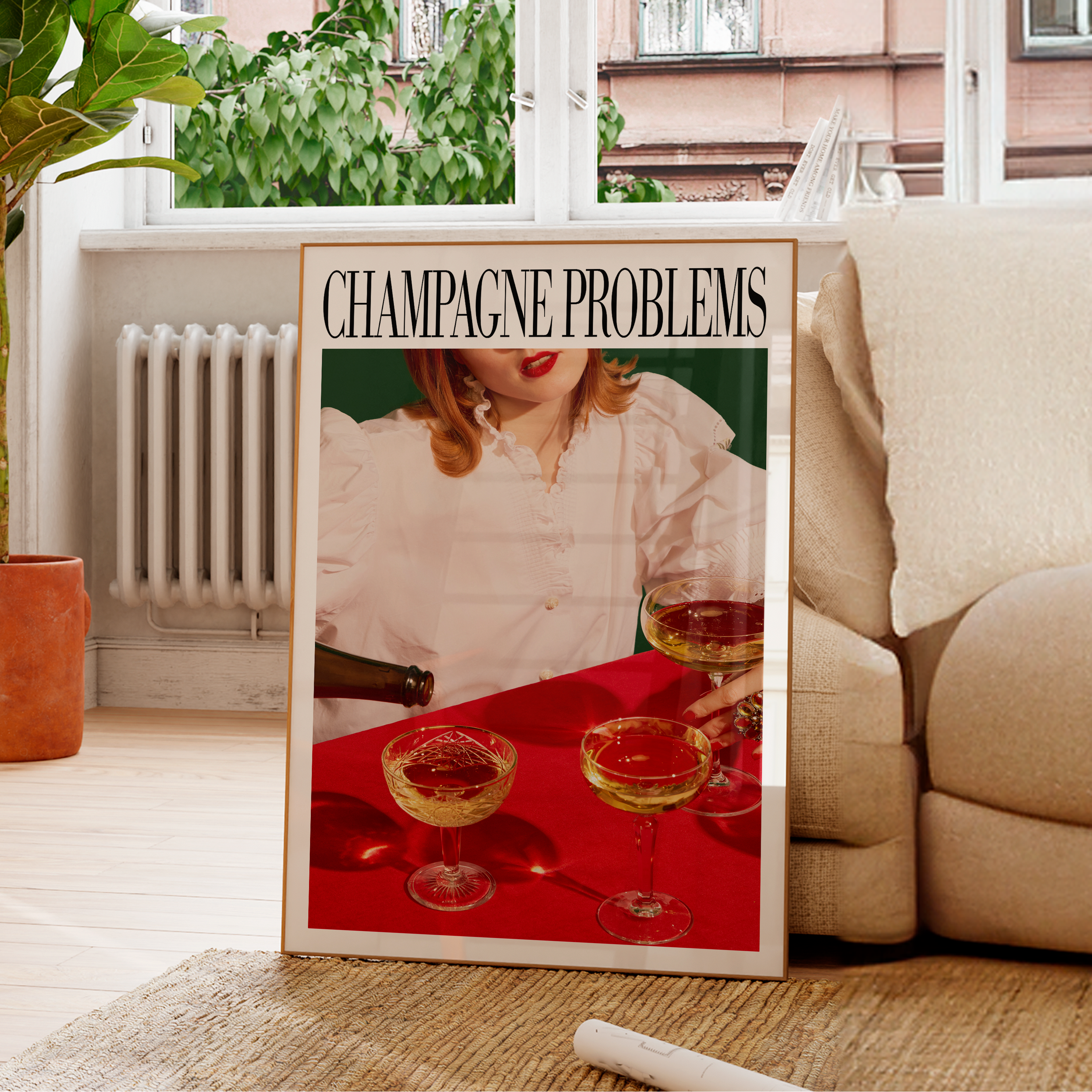 Champagne Problems Pouring - Haus Of Moods