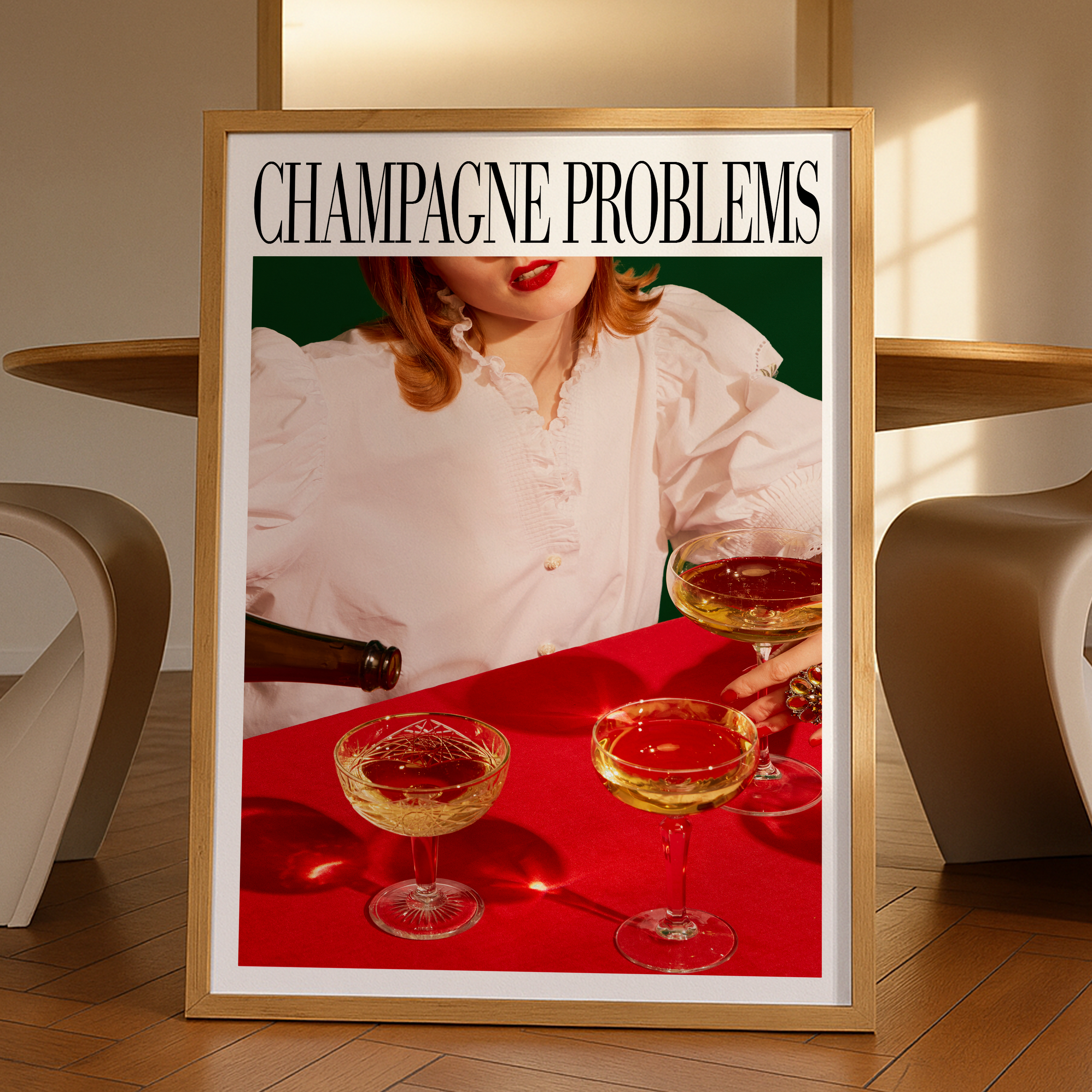 Champagne Problems Pouring - Haus Of Moods