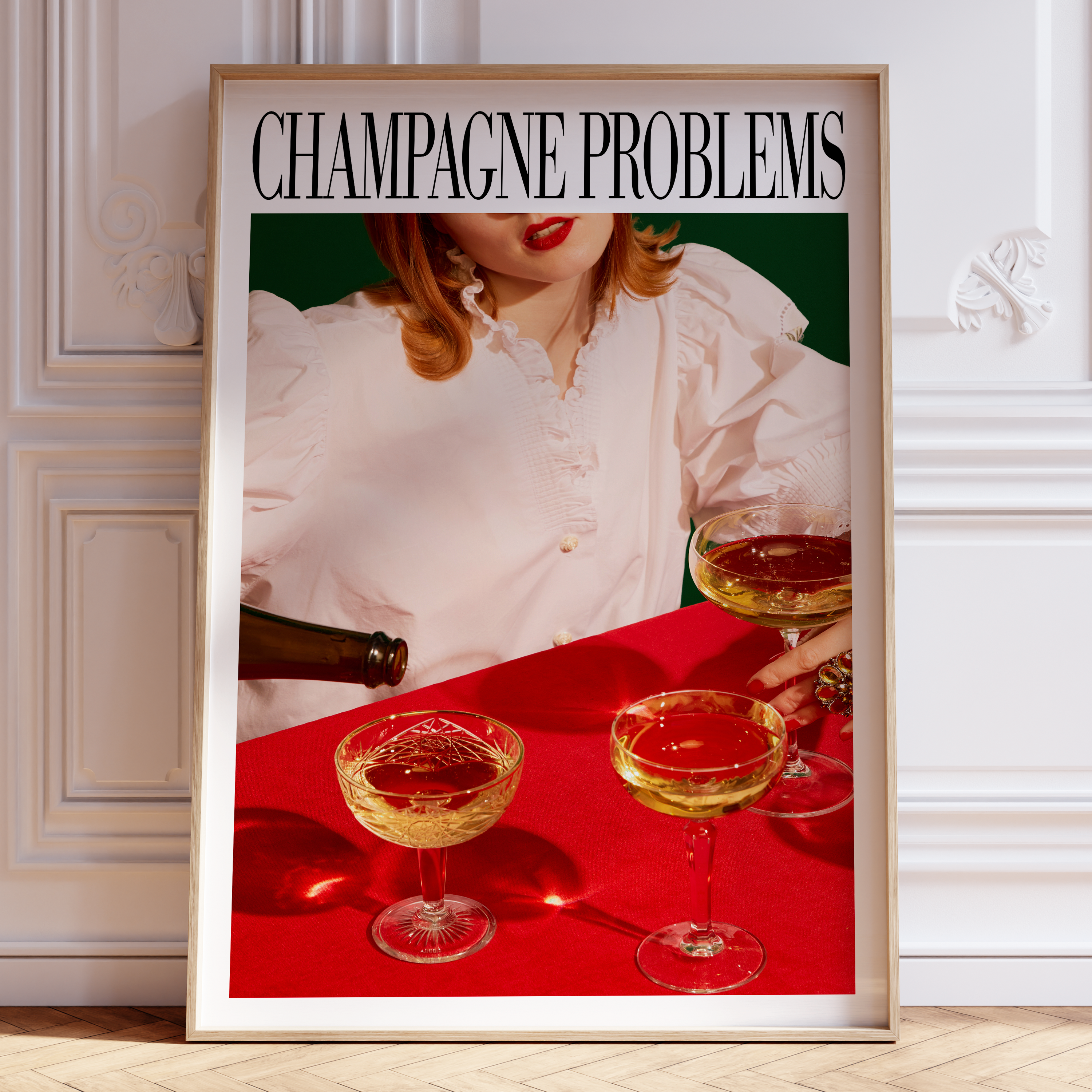 Champagne Problems Pouring - Haus Of Moods