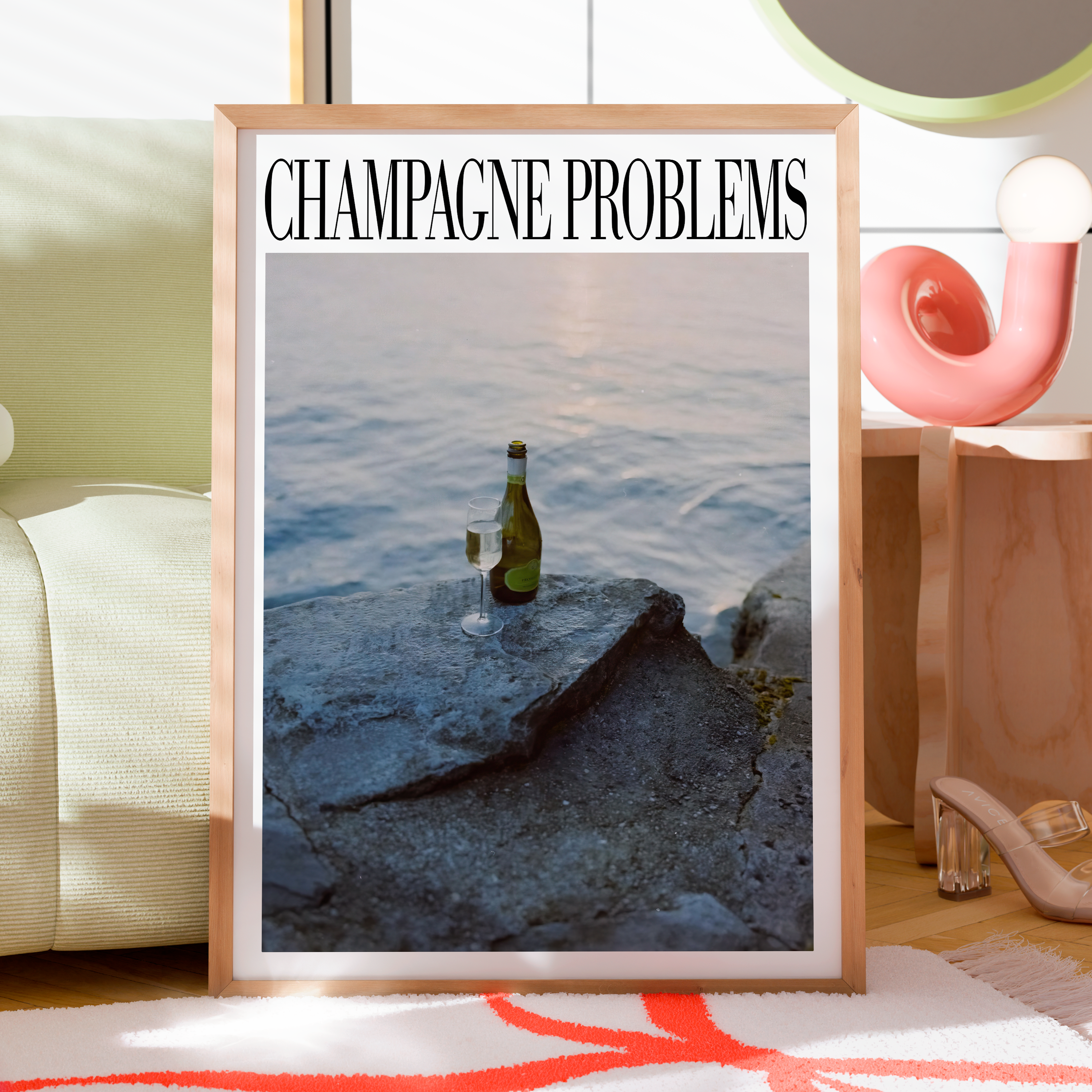 Champagne Problems By The Ocean - Haus Of Moods