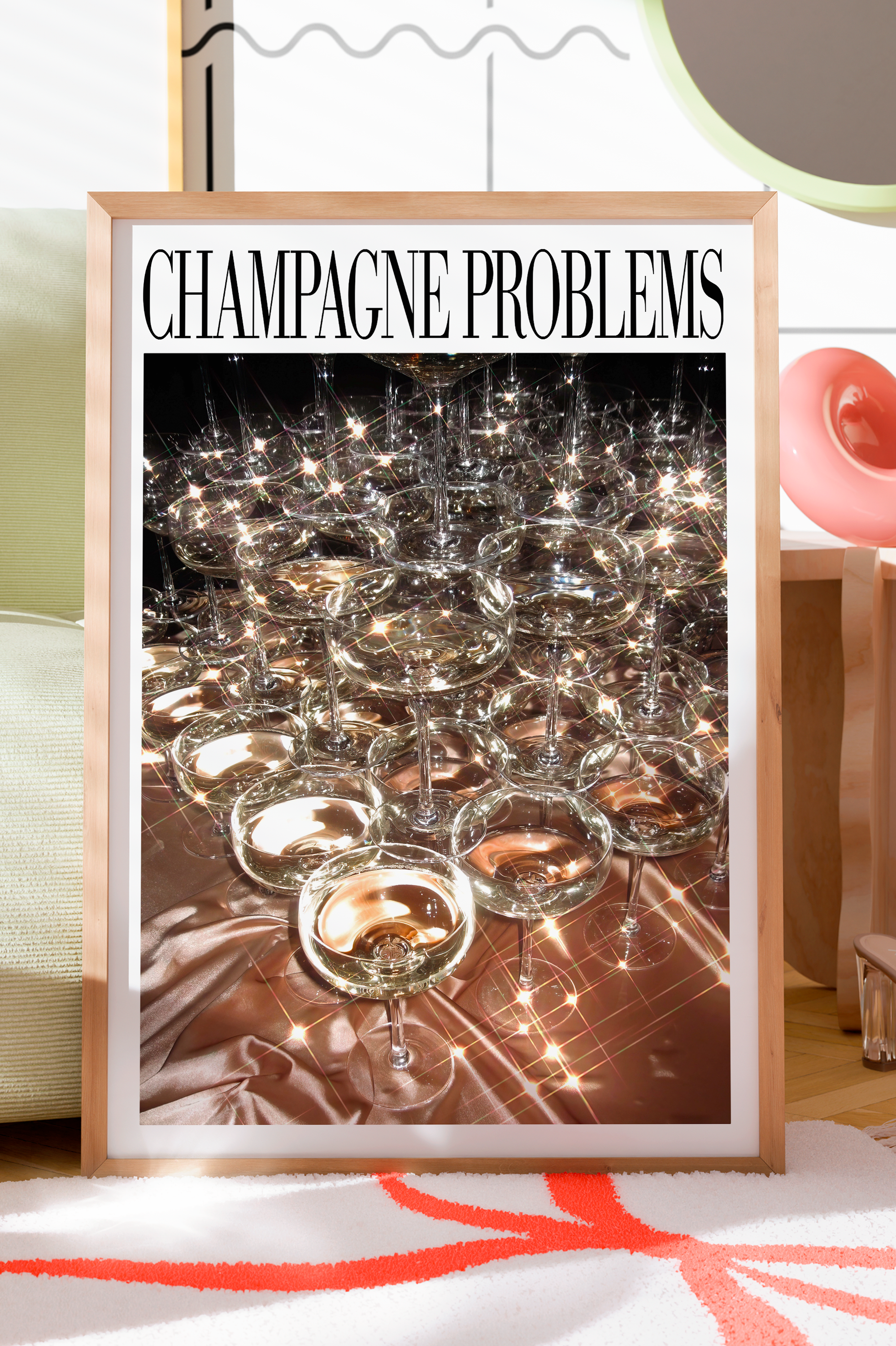 Champagne Tower Sparkles - Haus Of Moods