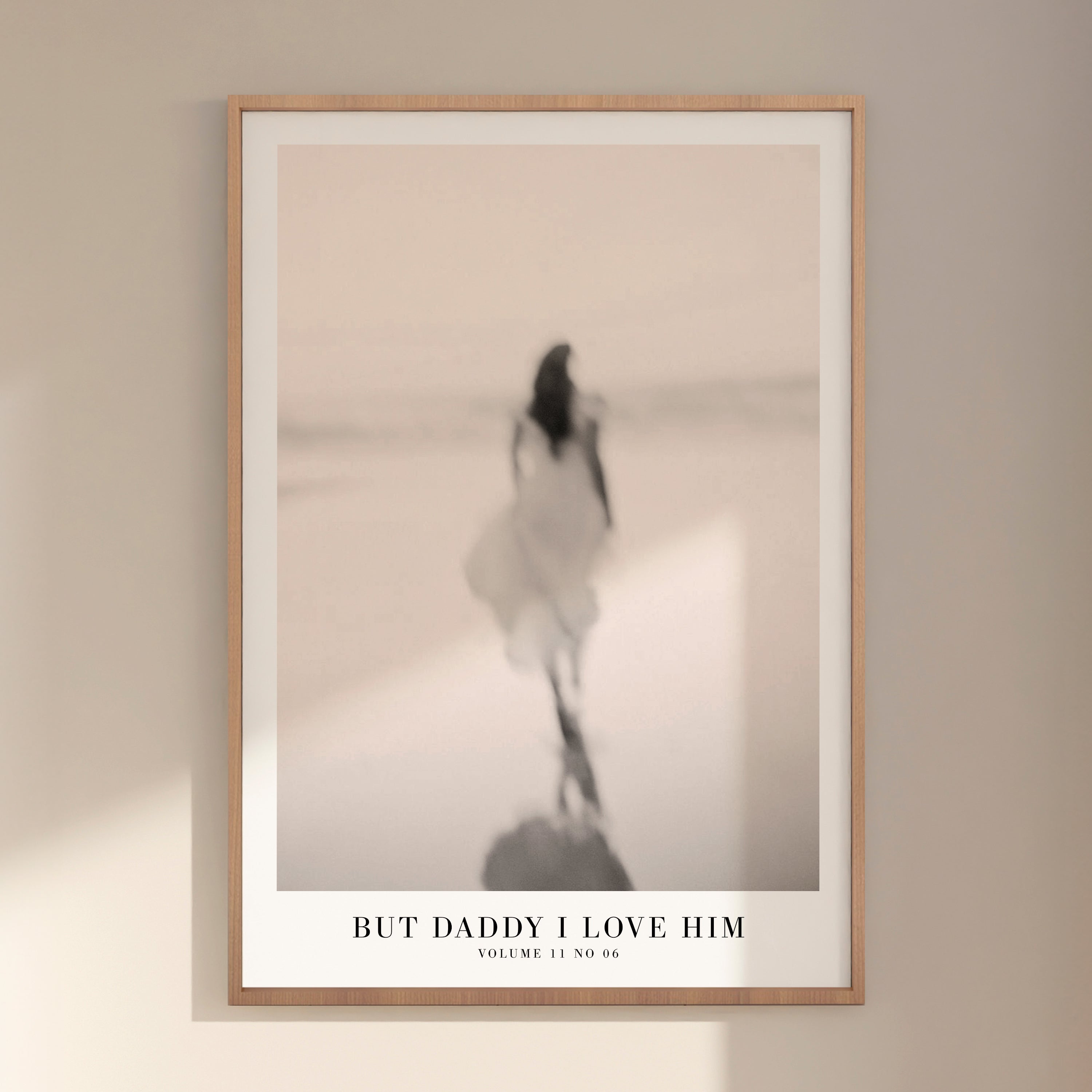 But Daddy I Love Him TTPD wall art as soft girl Swiftie gift decor