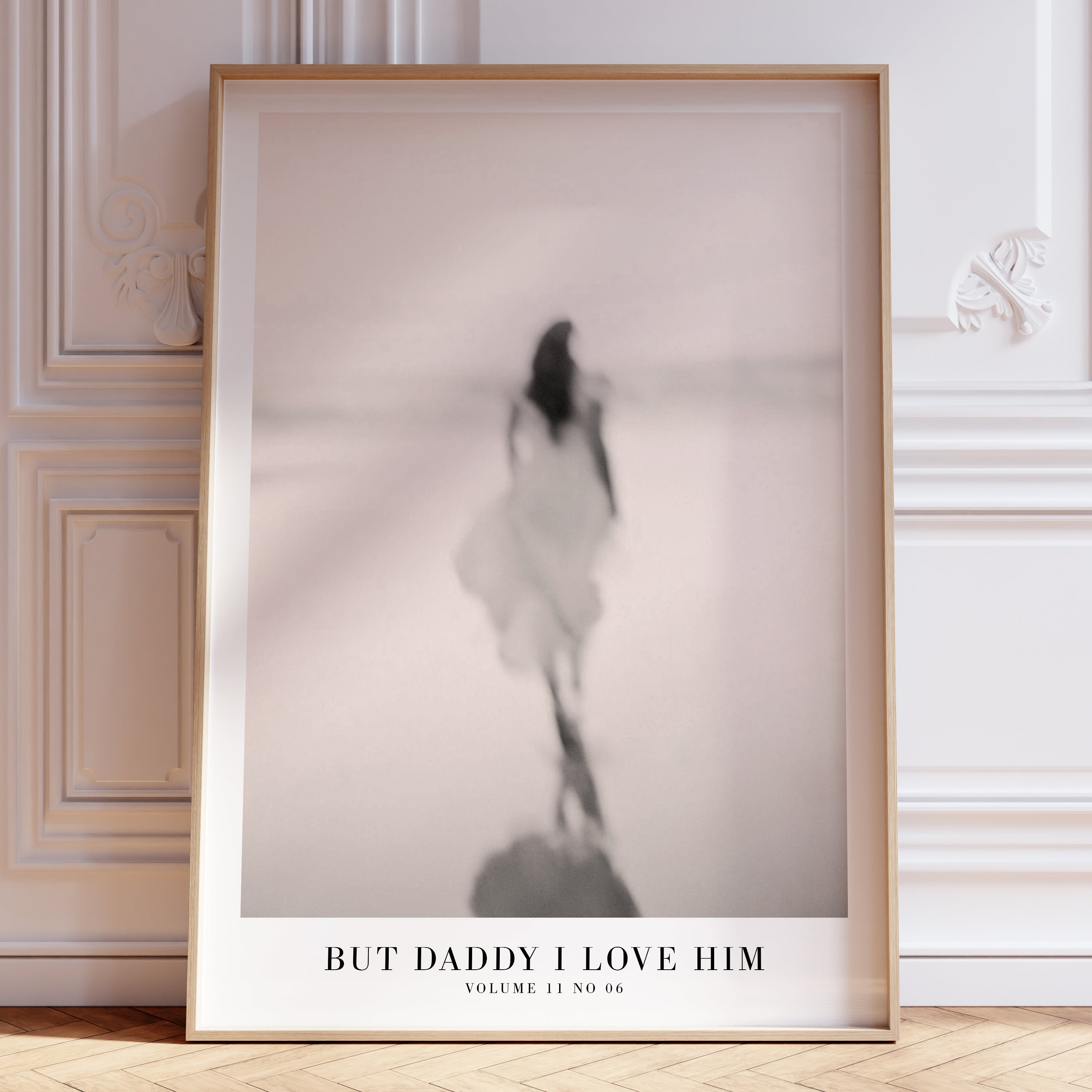 But Daddy I Love Him TTPD Taylor Swift–inspired poster featuring running motion