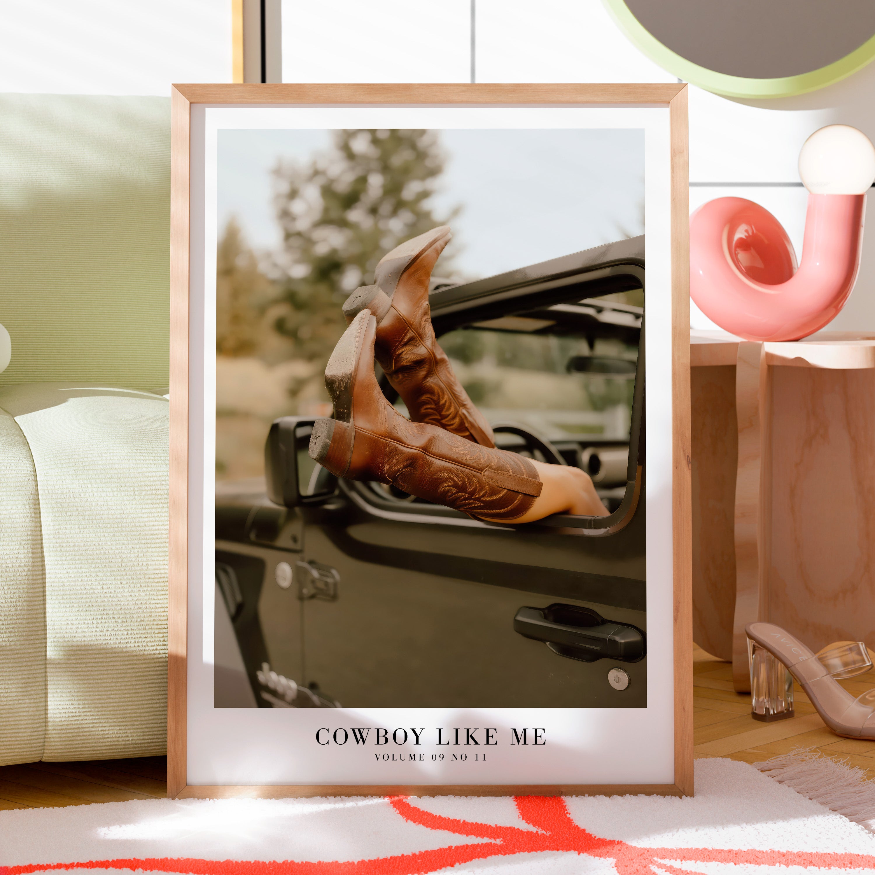 Cowboy Like Me Evermore Taylor Swift–inspired poster cowgirl western