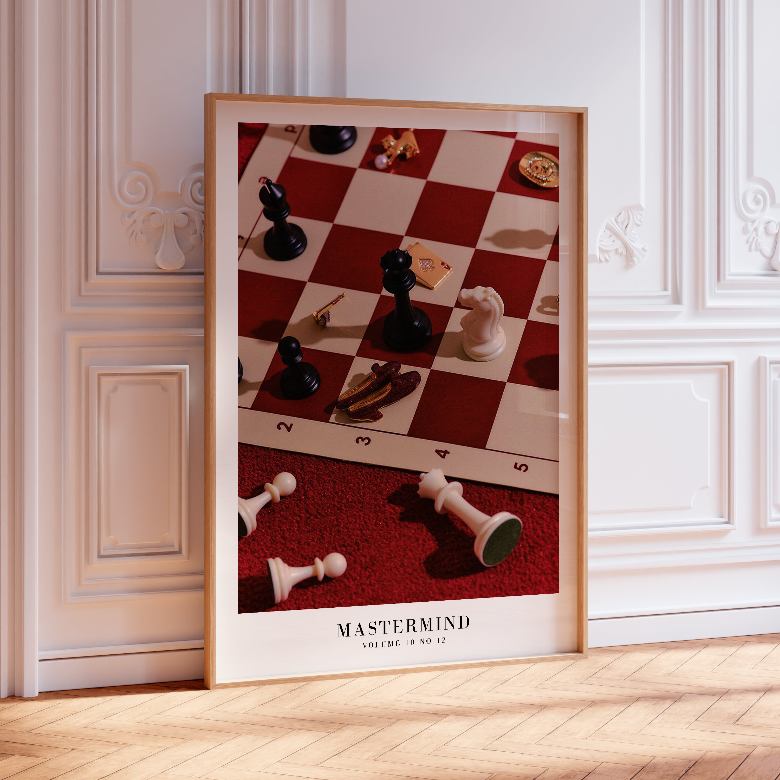 Mastermind Chess Poster - Haus Of Moods