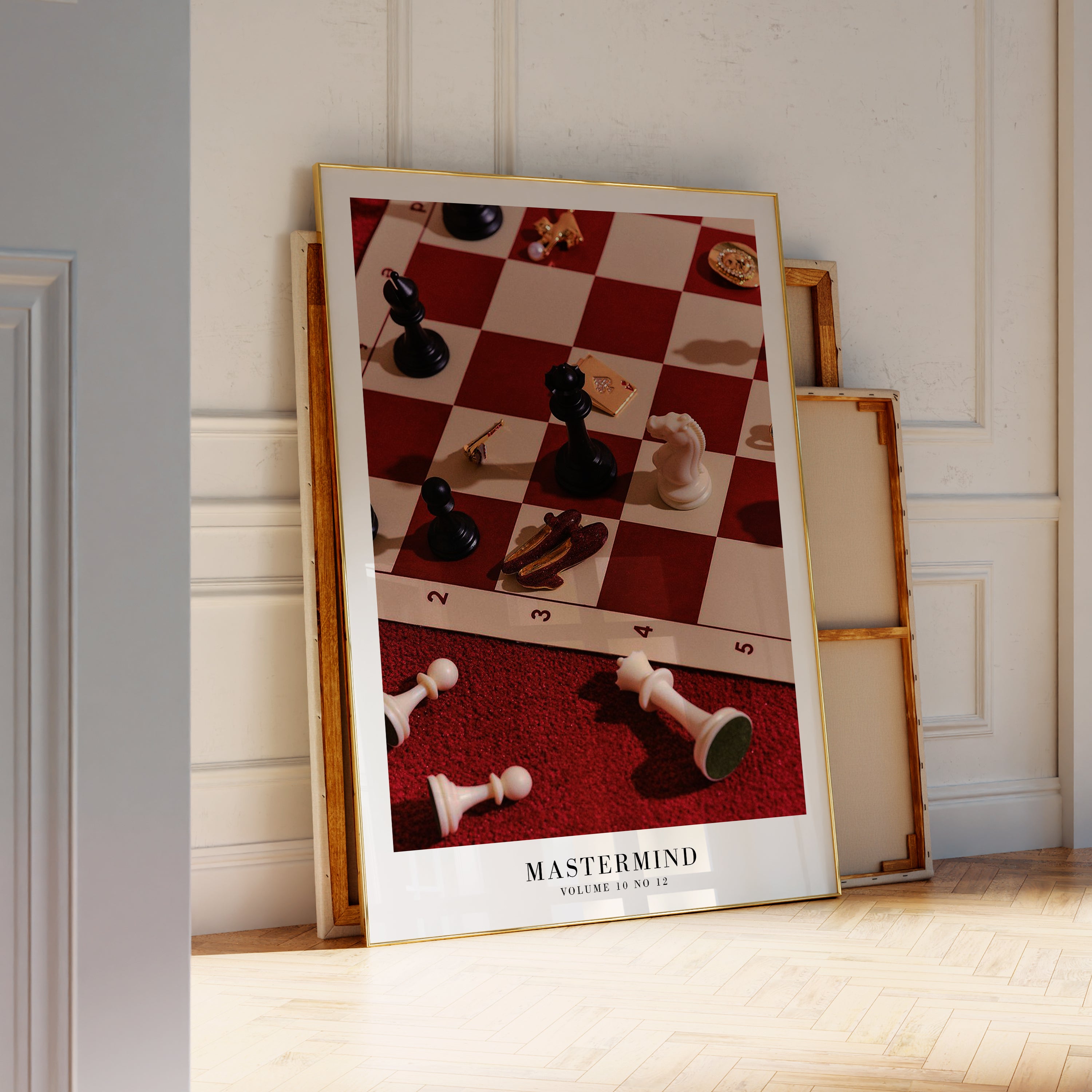 Mastermind Chess Poster - Haus Of Moods