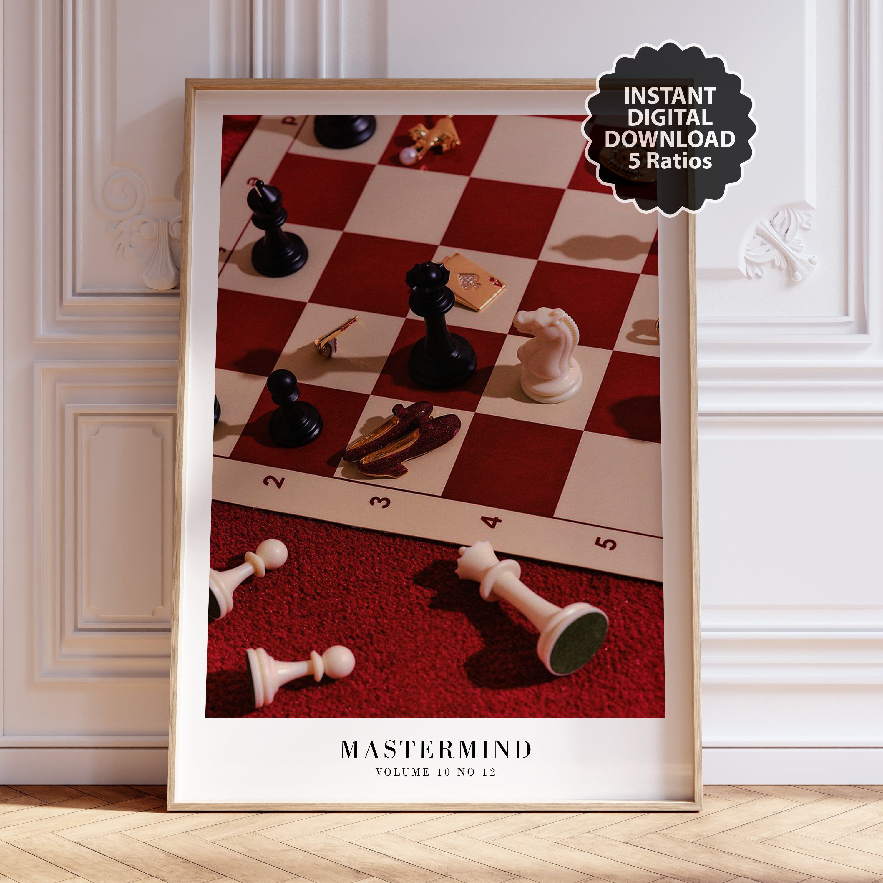 Mastermind Chess Poster - Haus Of Moods