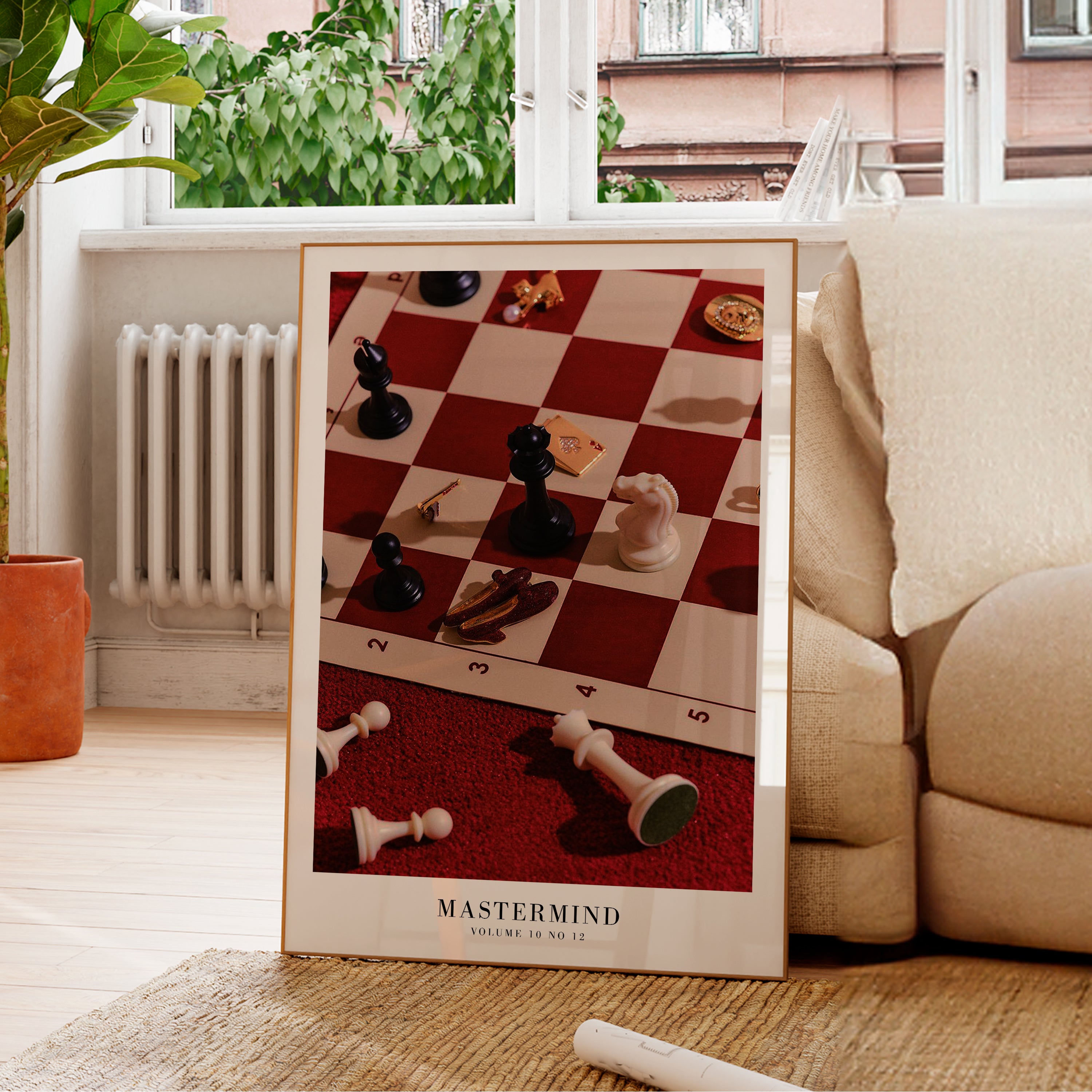 Mastermind Chess Poster - Haus Of Moods