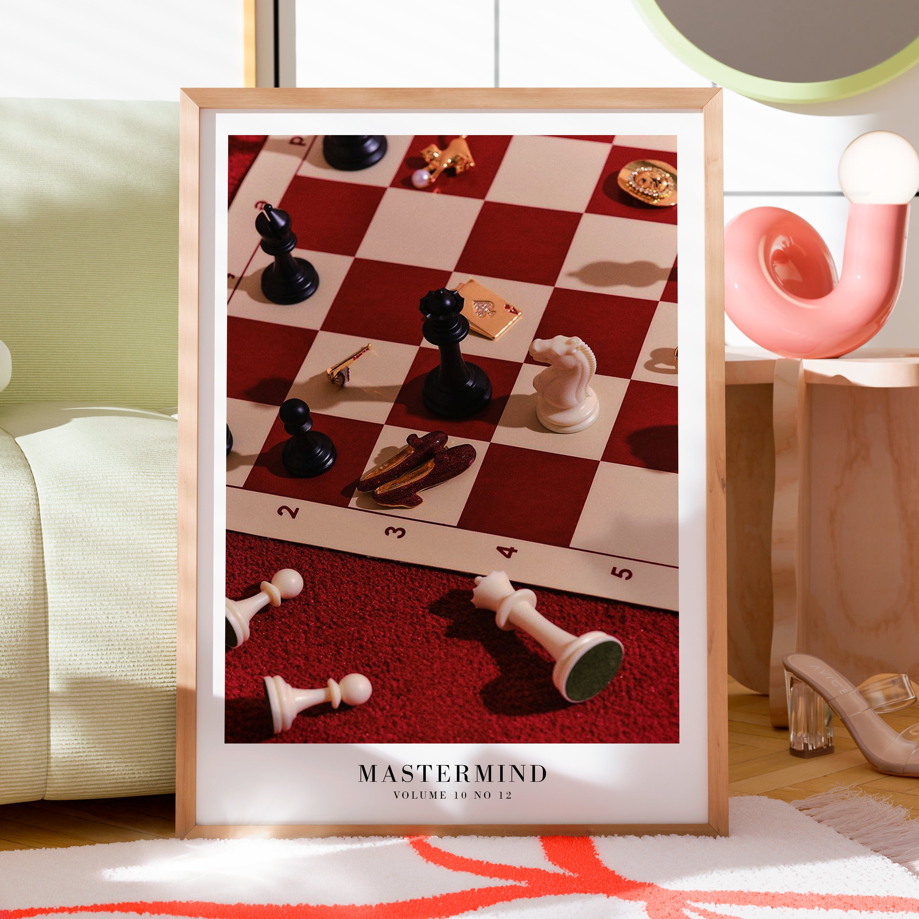 Mastermind Chess Poster - Haus Of Moods