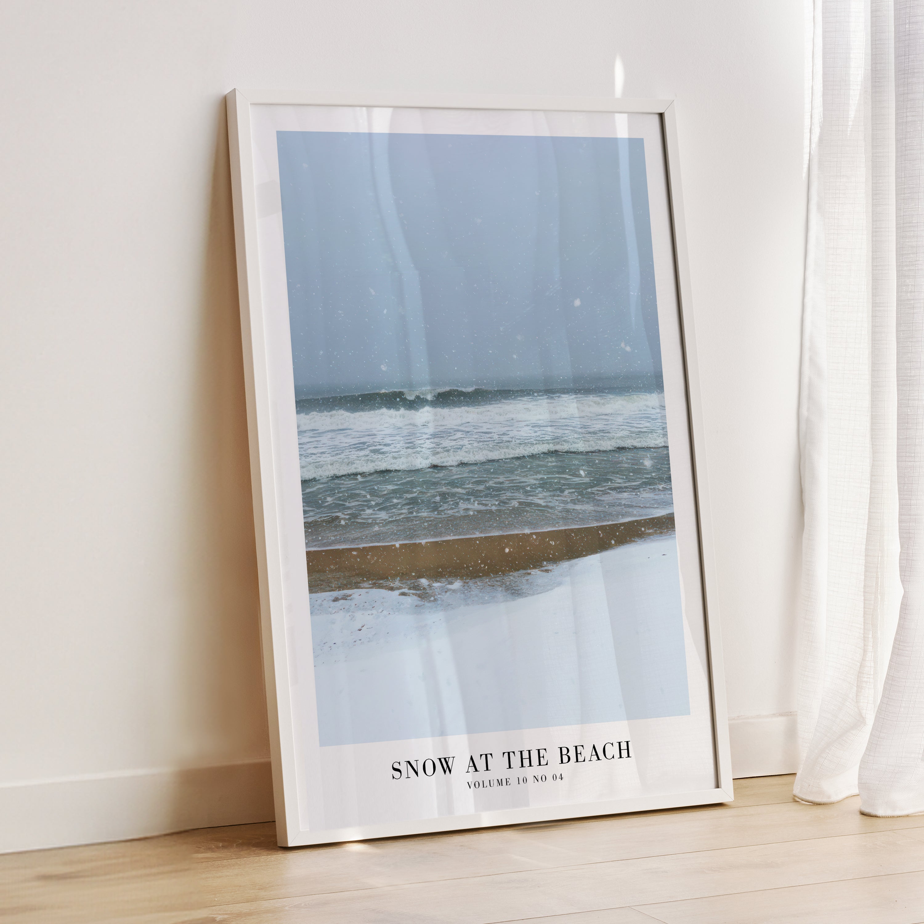 Taylor Swift Snow On The Beach wall art as serene gift wall decor