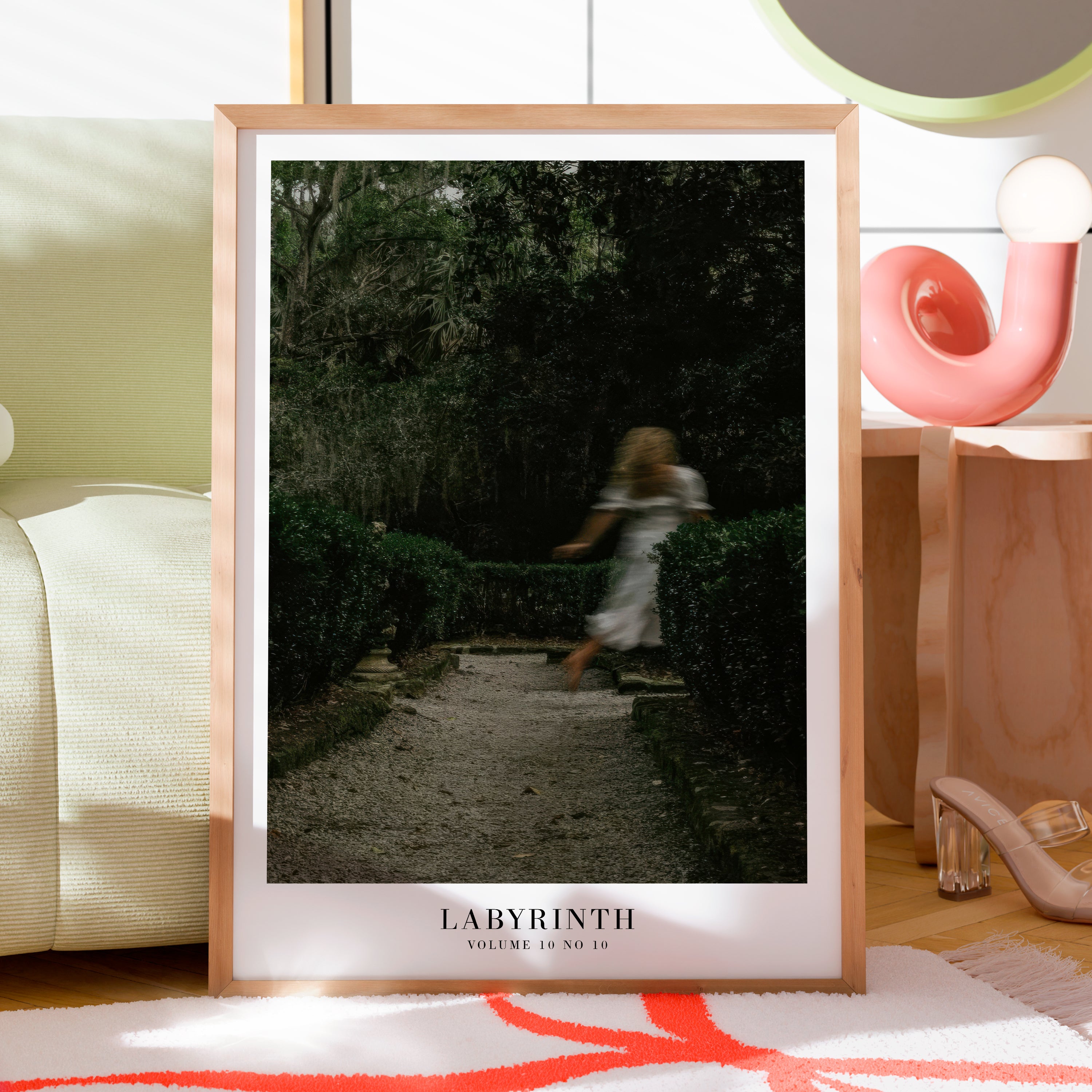 Labyrinth Midnights Taylor Swift–inspired poster featuring alchemy lab