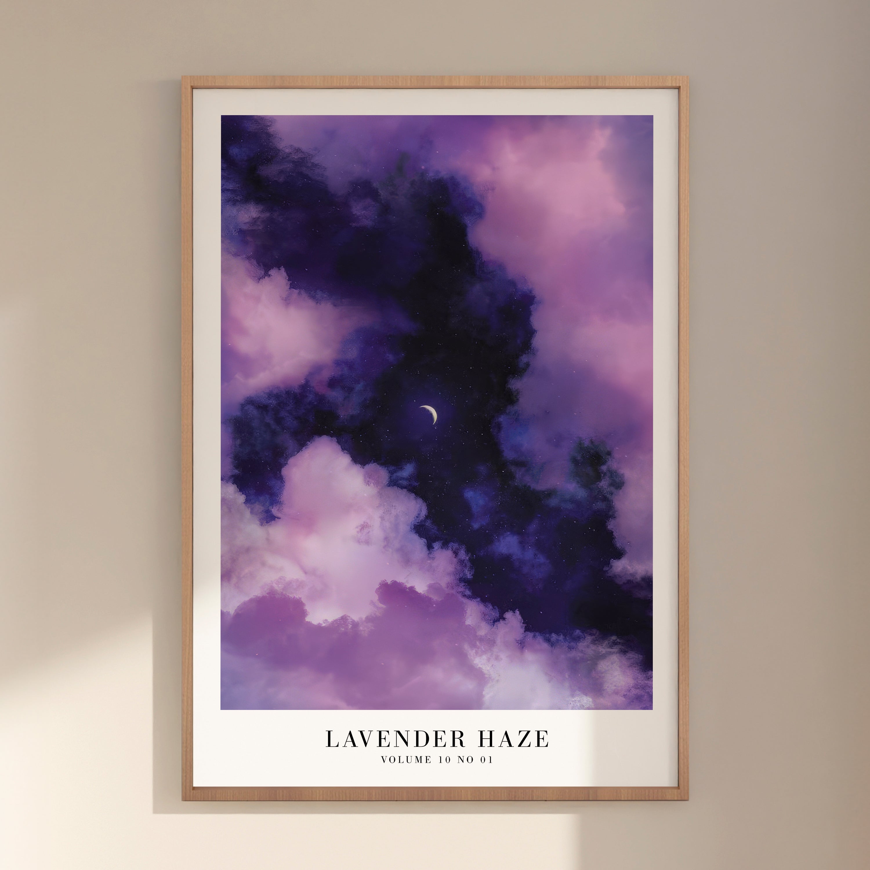 Lavender Haze dreamy Taylor Swift poster in soft romantic gallery wall