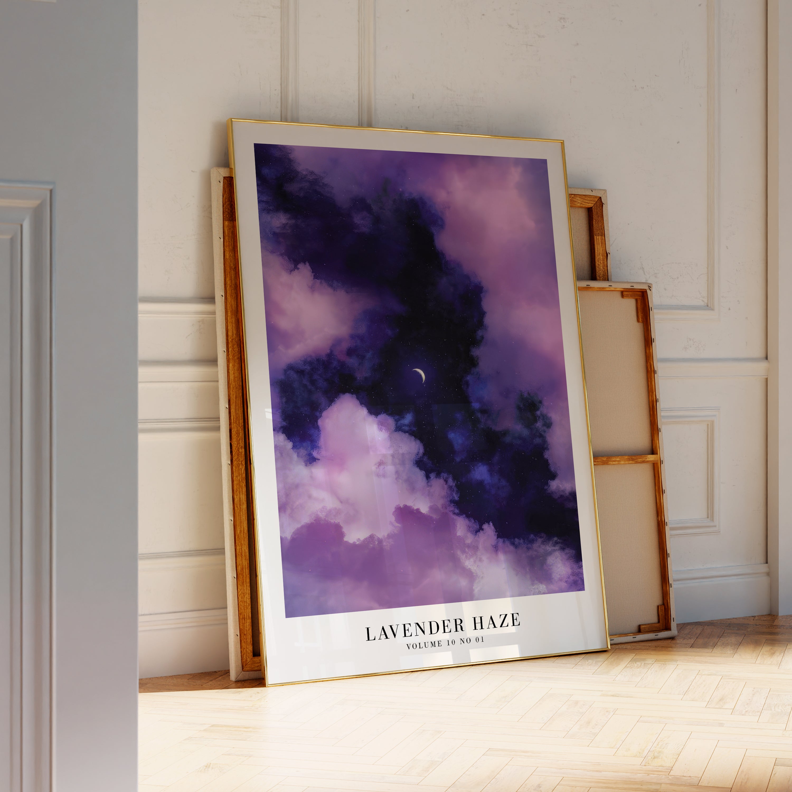Lavender Haze Midnights celestial print as magical Swiftie gift decor