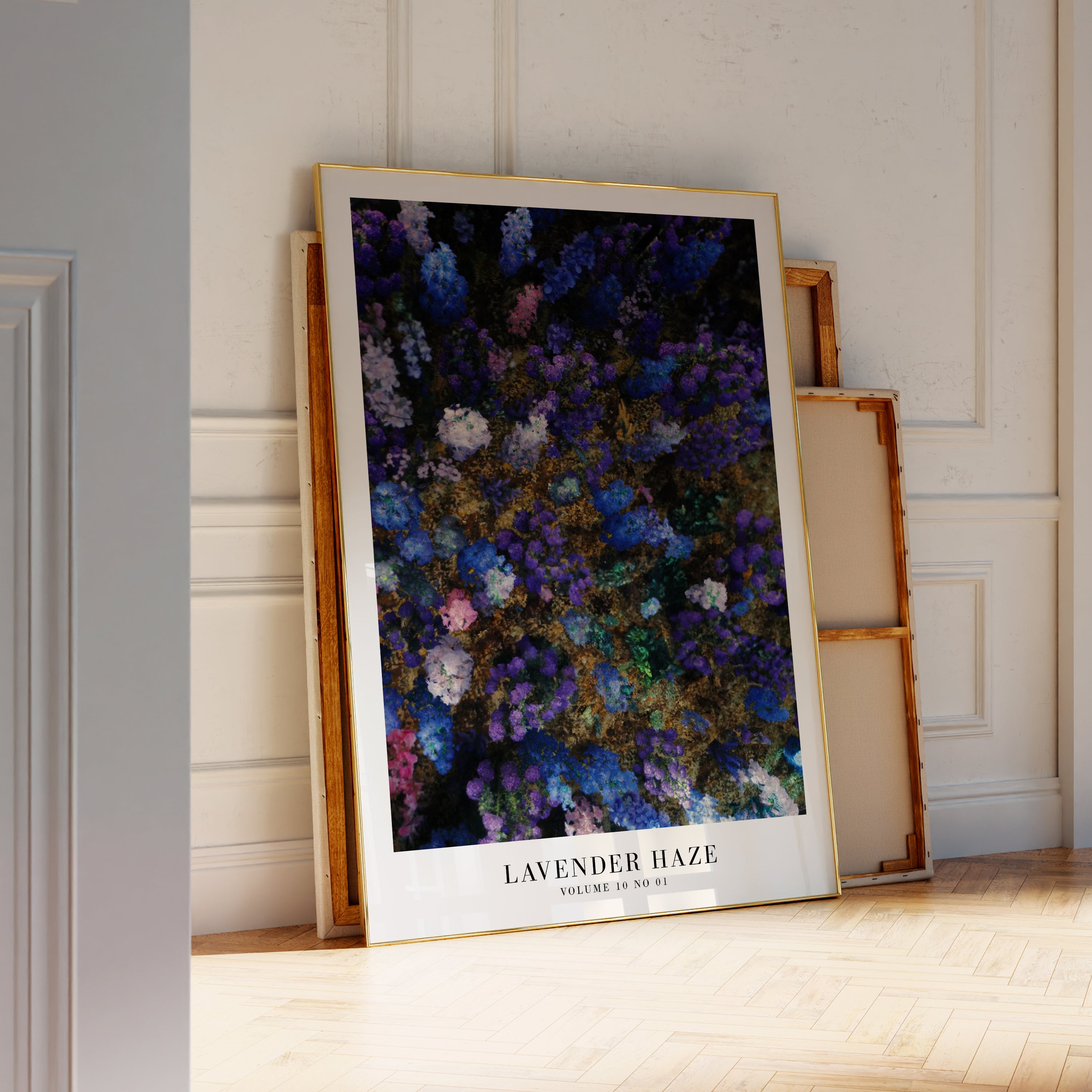 Lavender Haze Taylor Swift wall art layered in romantic feminine gallery
