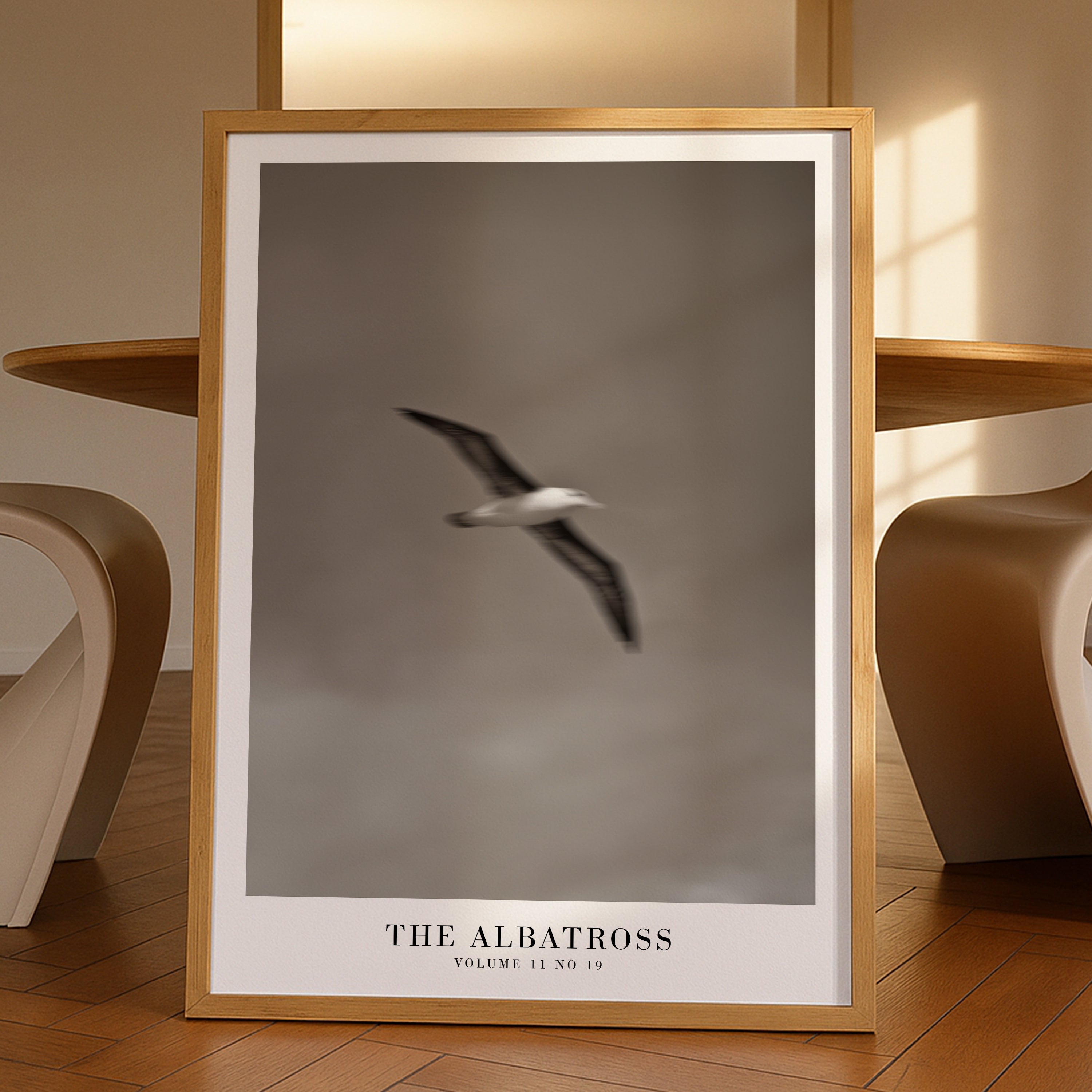 The Albatross TTPD poster styled in dark academia bedroom decor
