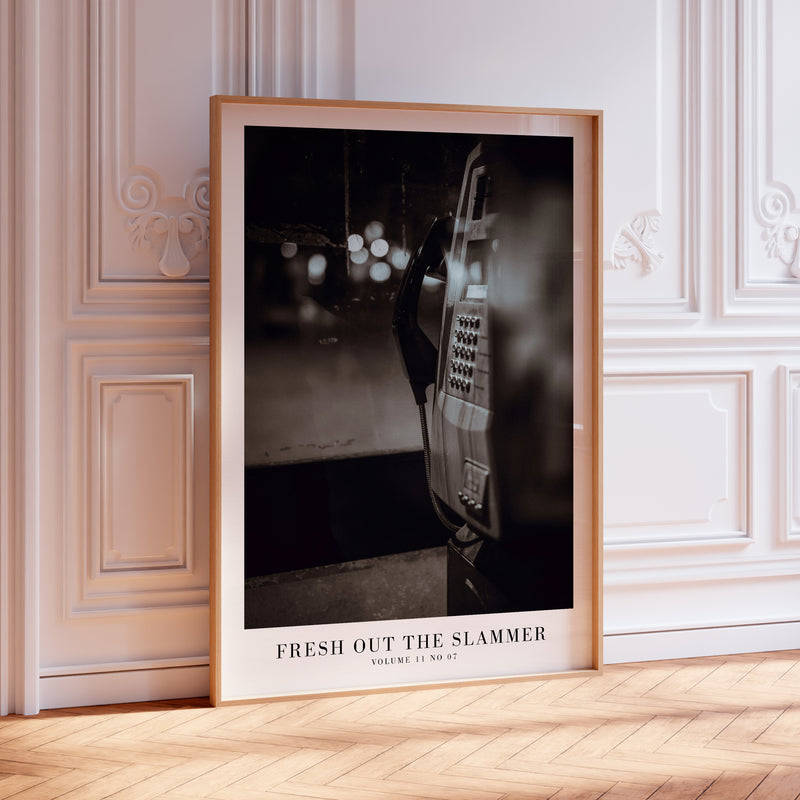 Fresh Out The Slammer Tortured Poets Department Taylor Swift–inspired poster phone-call