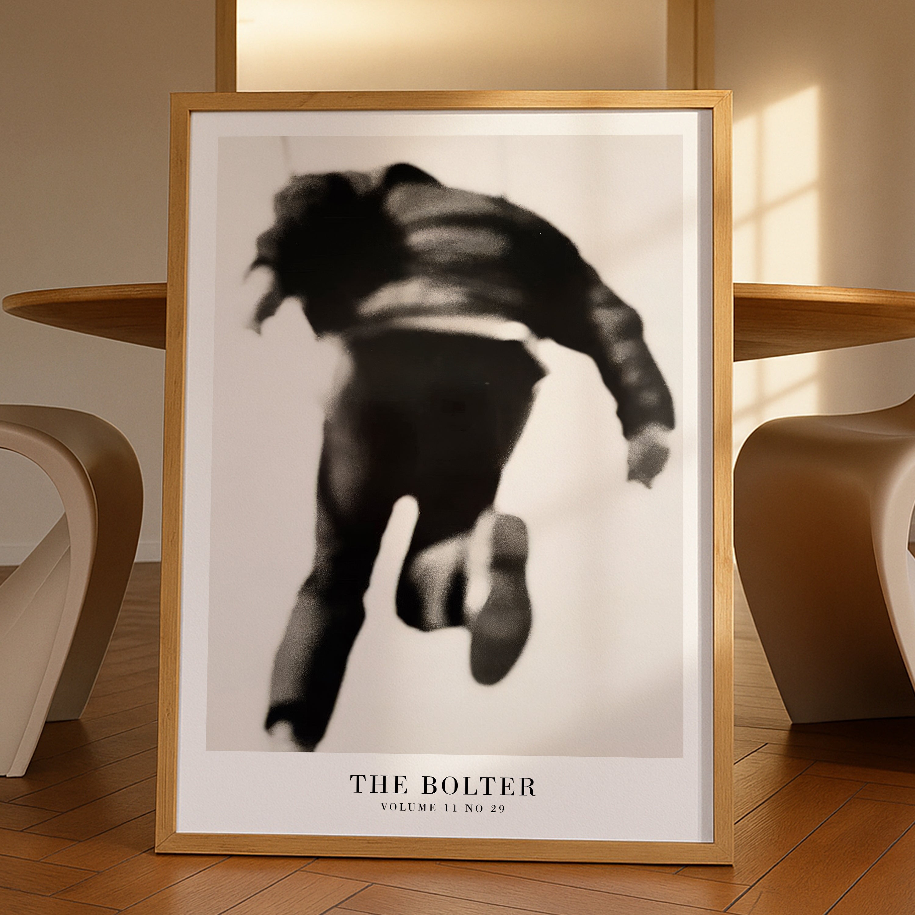 The Bolter TTPD wall art in neutral modern apartment styling