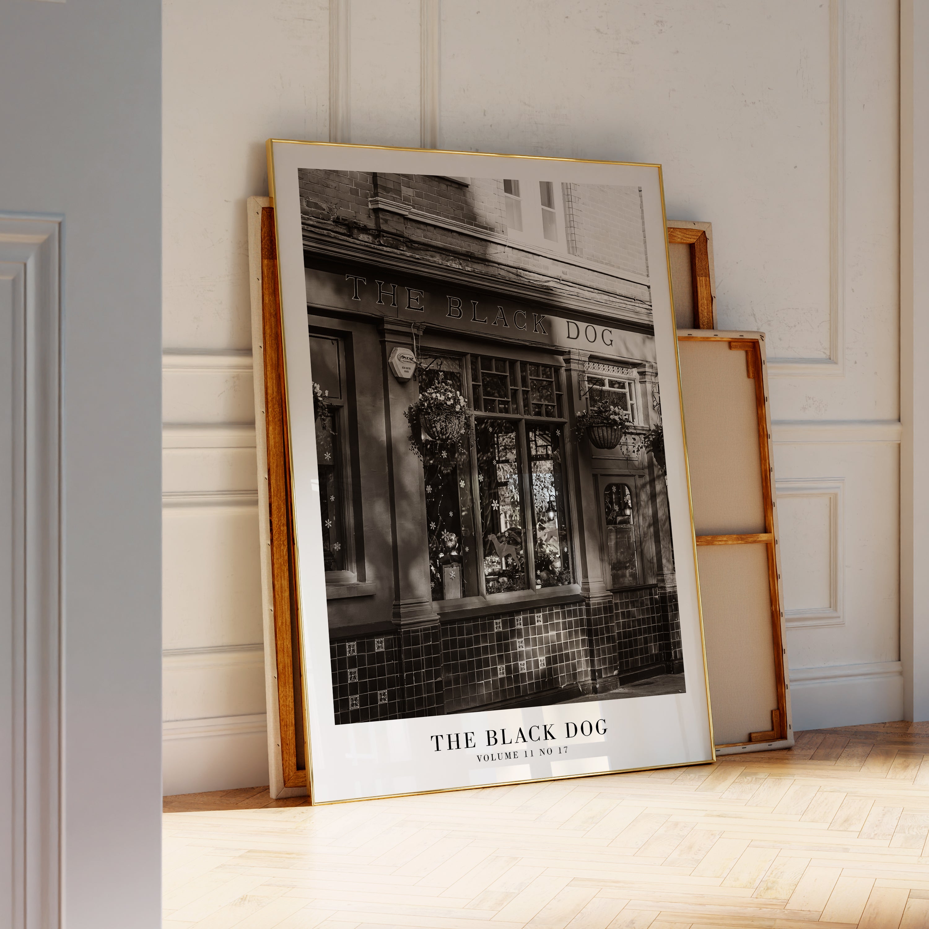 The Black Dog TTPD print as literary Swiftie gift wall decor
