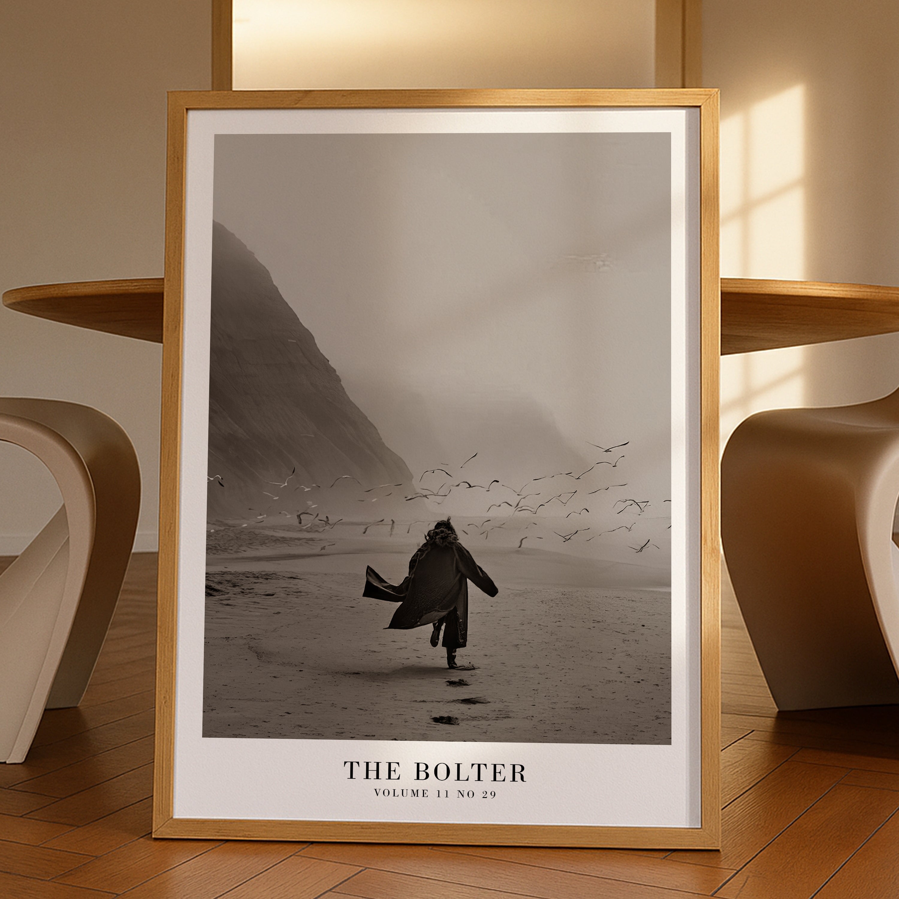 The Bolter Beach TTPD wall art in romantic gallery wall display